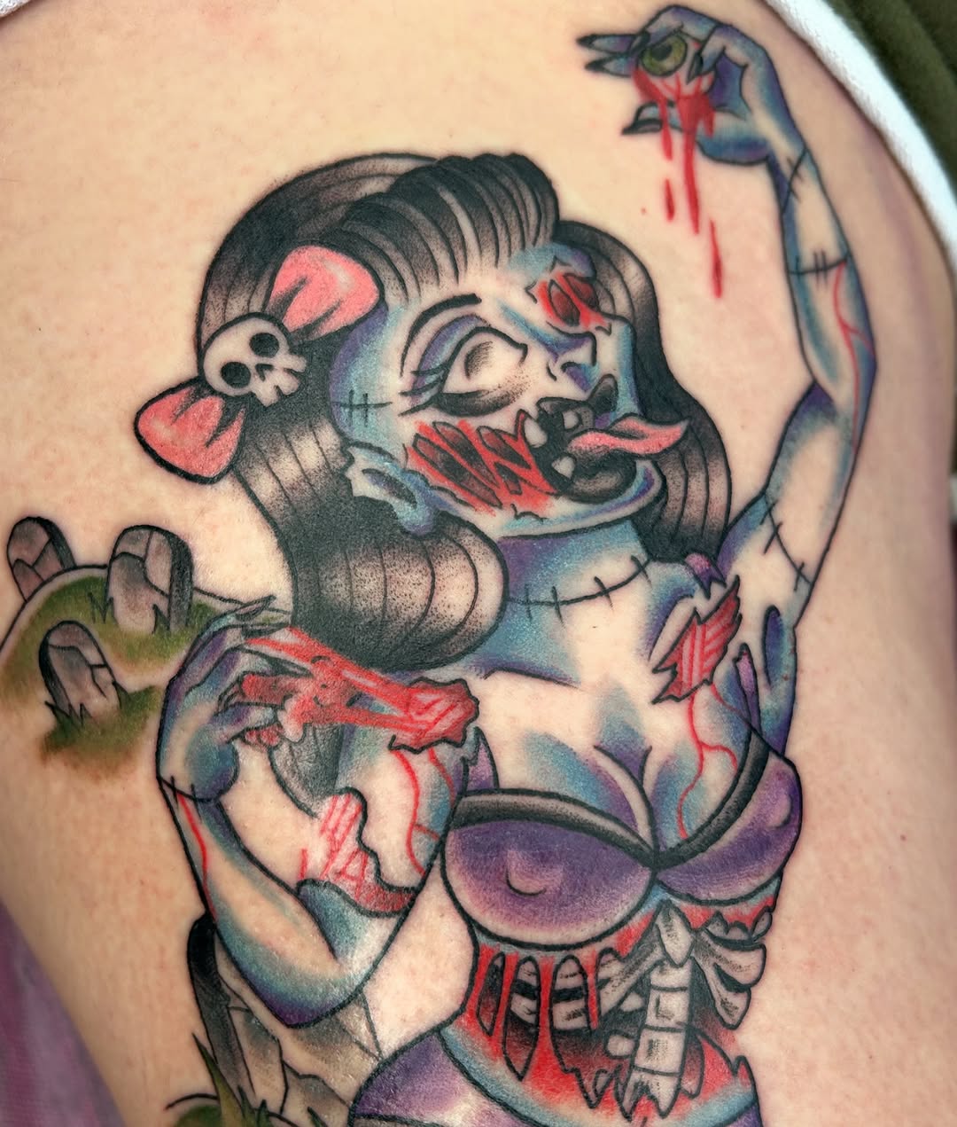 Tattoo by @audberry_tattoo — neo_traditional, dark_realism