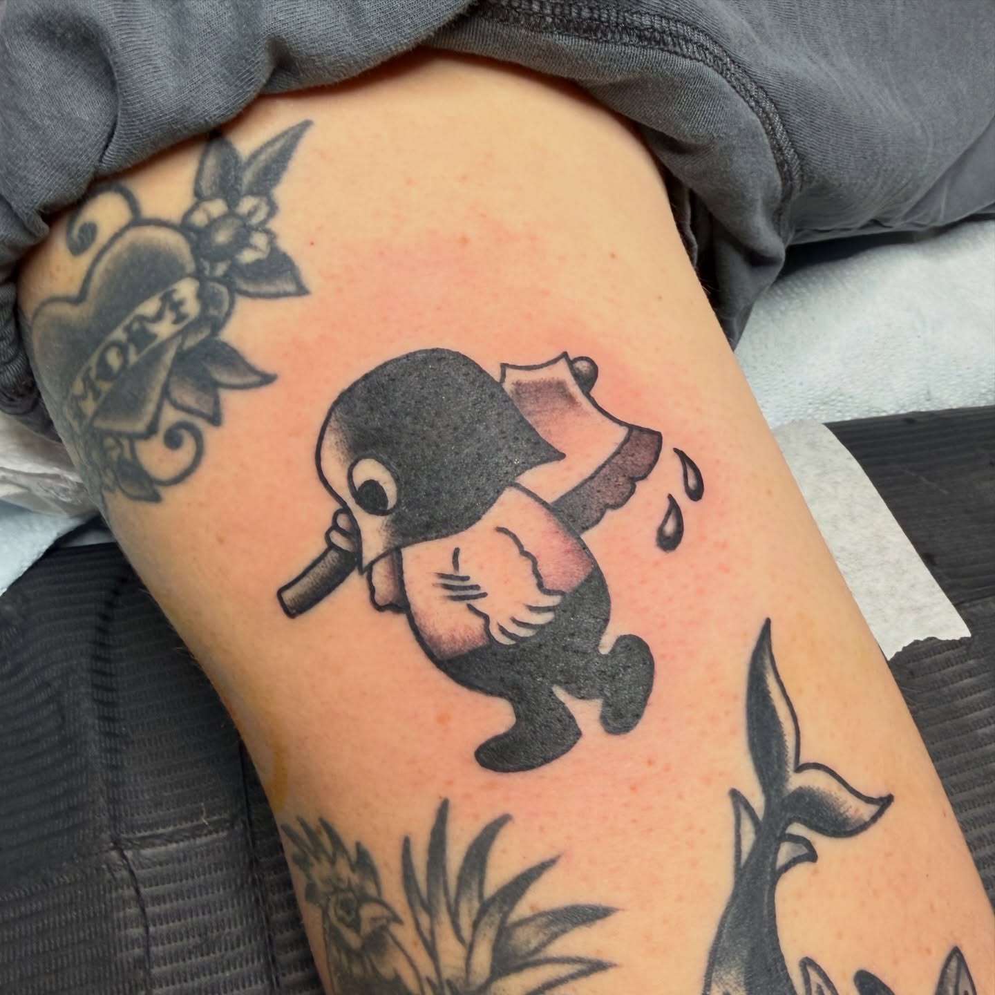 Tattoo by @taylormade_tst — black_and_grey