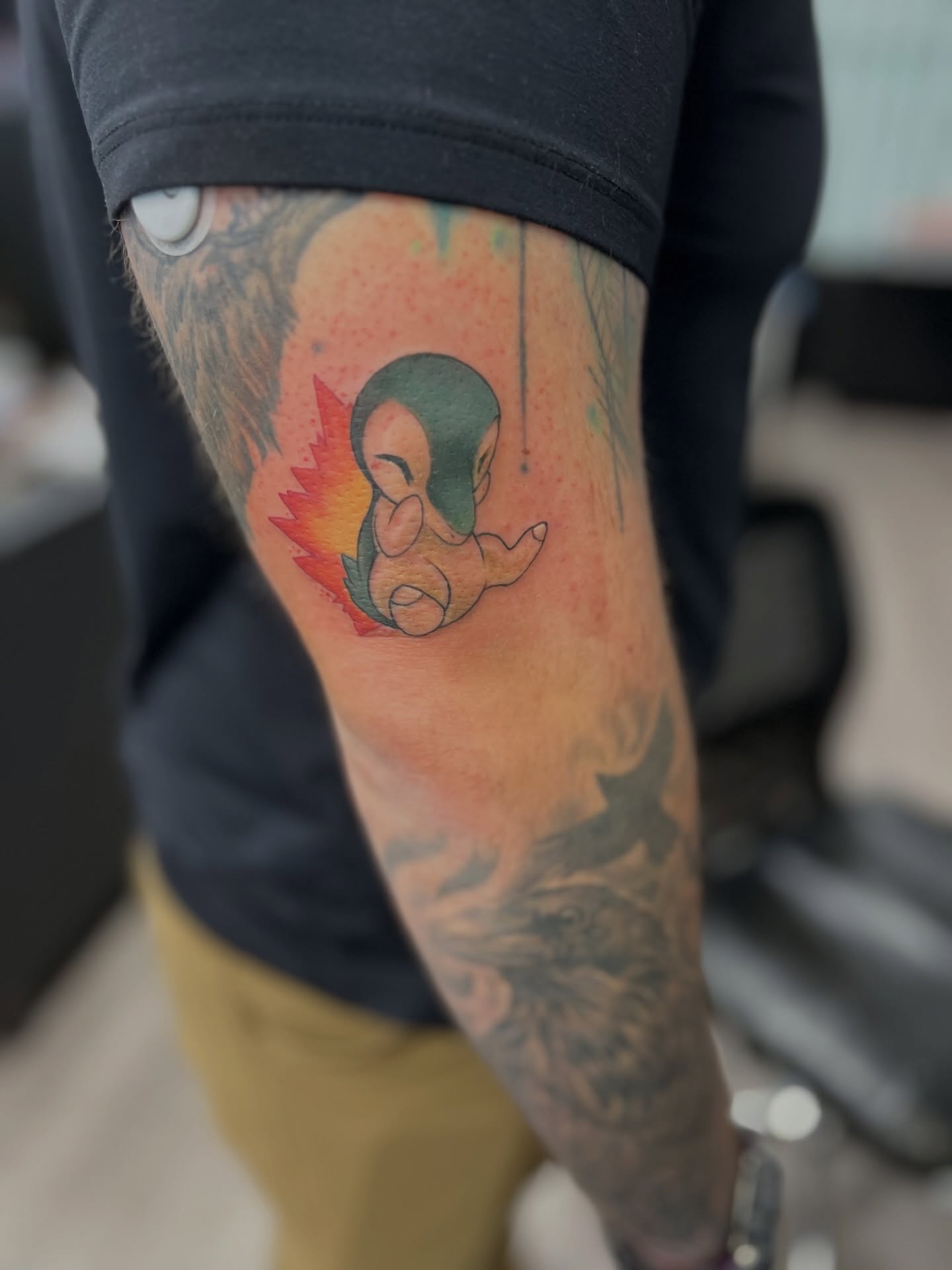 Tattoo by @madam.moony — anime