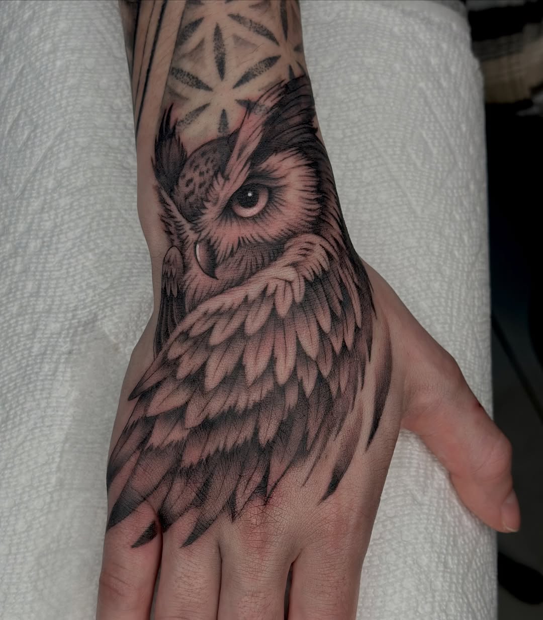Tattoo by @av_tatts — realism, black_and_grey