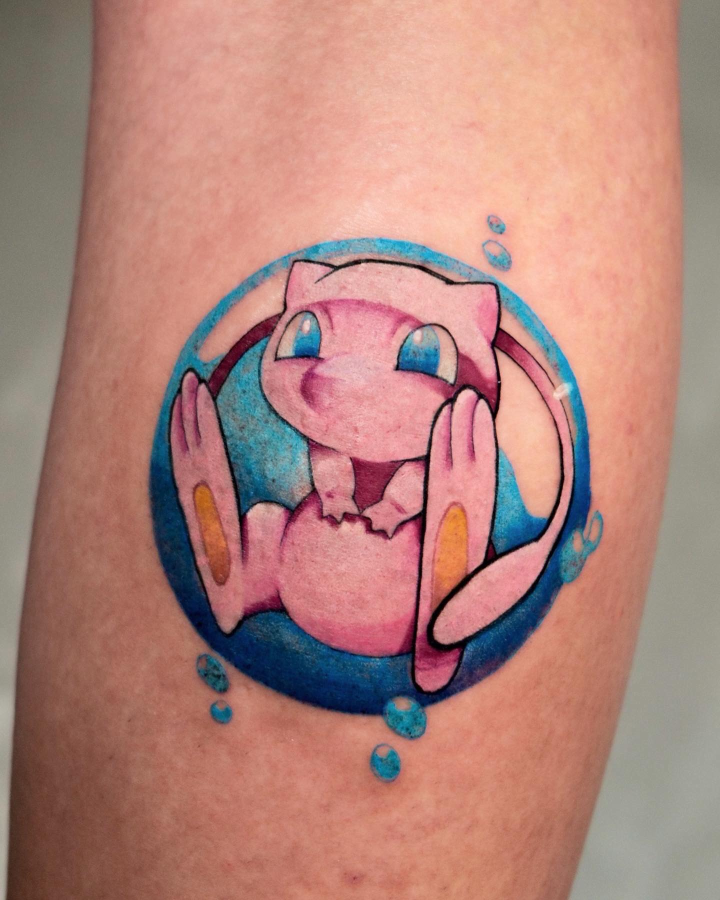 Tattoo by @godlikeadog โ watercolor