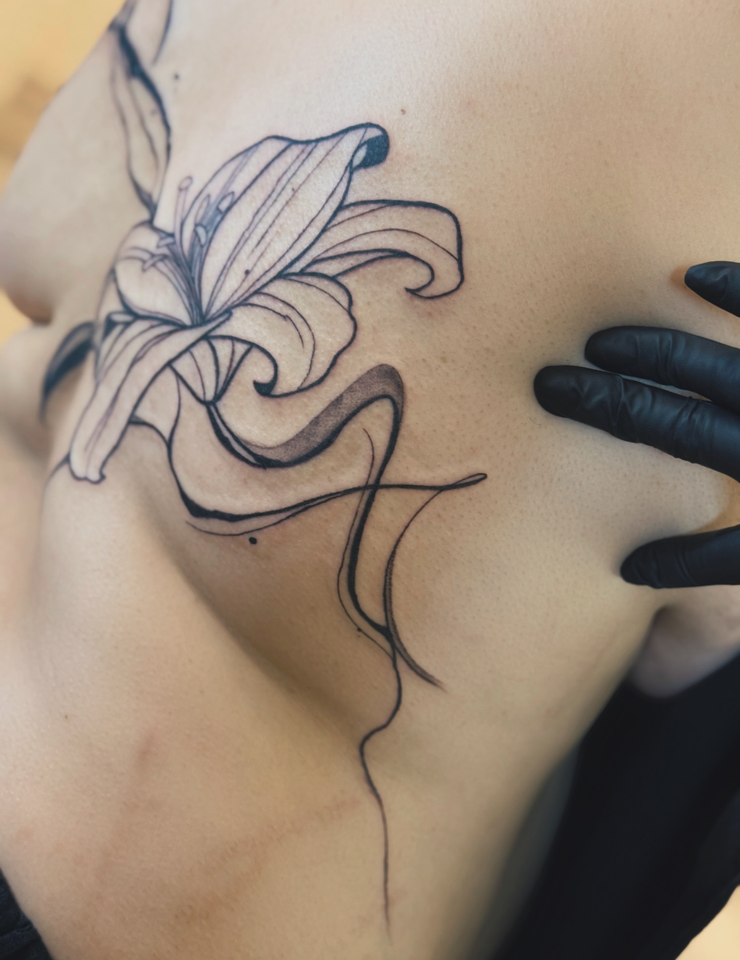 Tattoo by @mjtattoonyc — black_and_grey