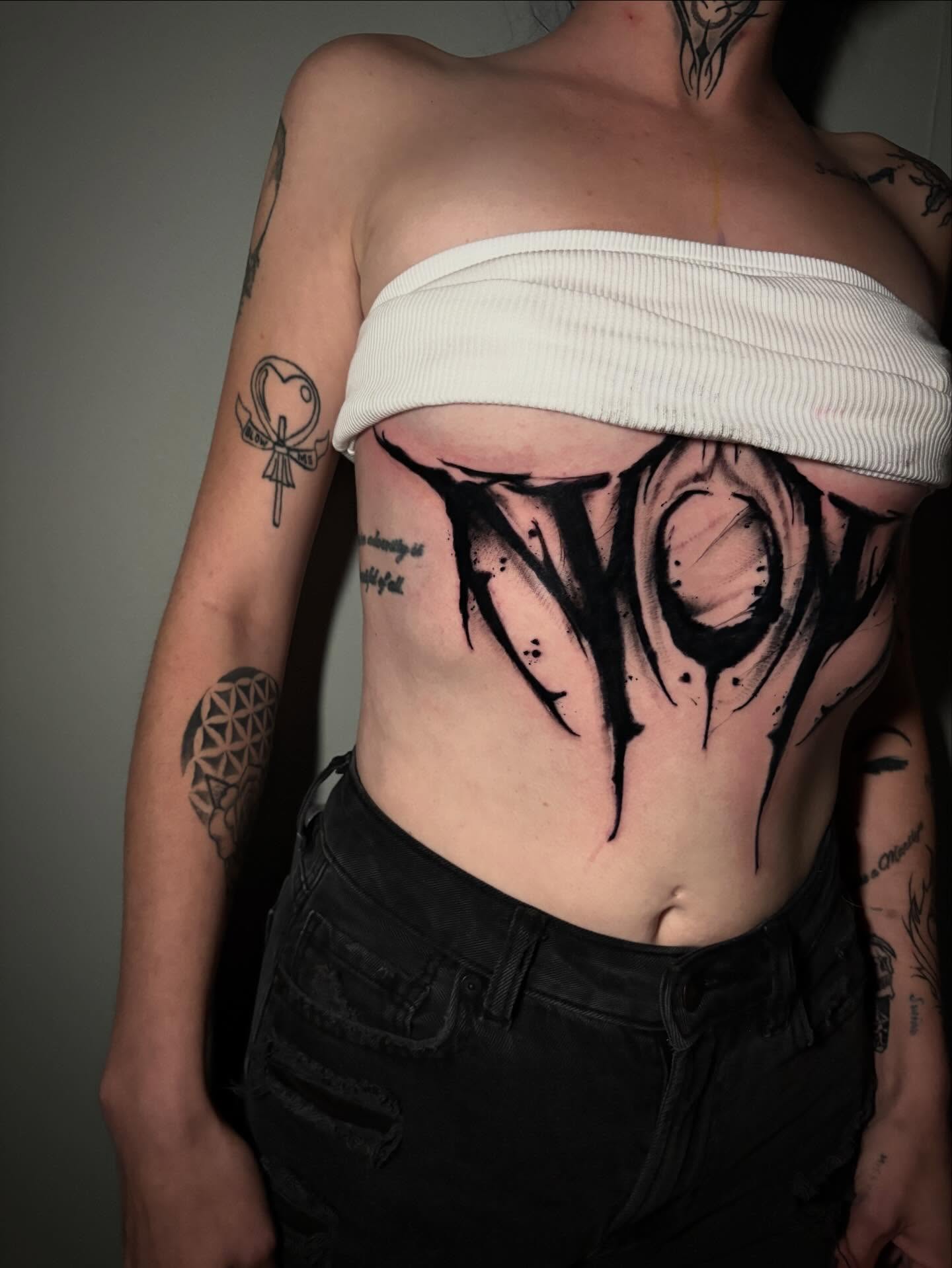 Tattoo by @instacam666 — black_and_grey