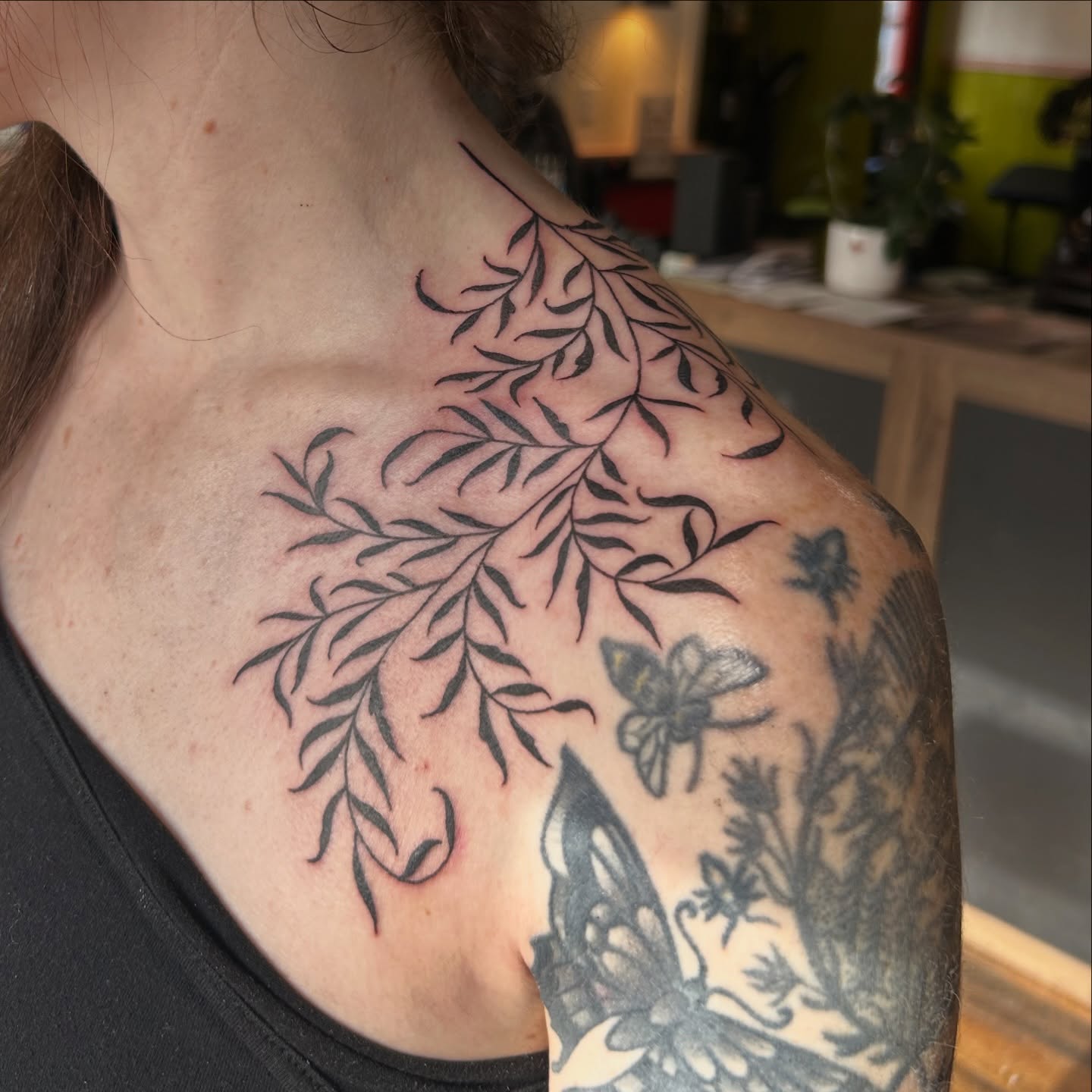 Tattoo by @sadiebartchtattoos — black_and_grey