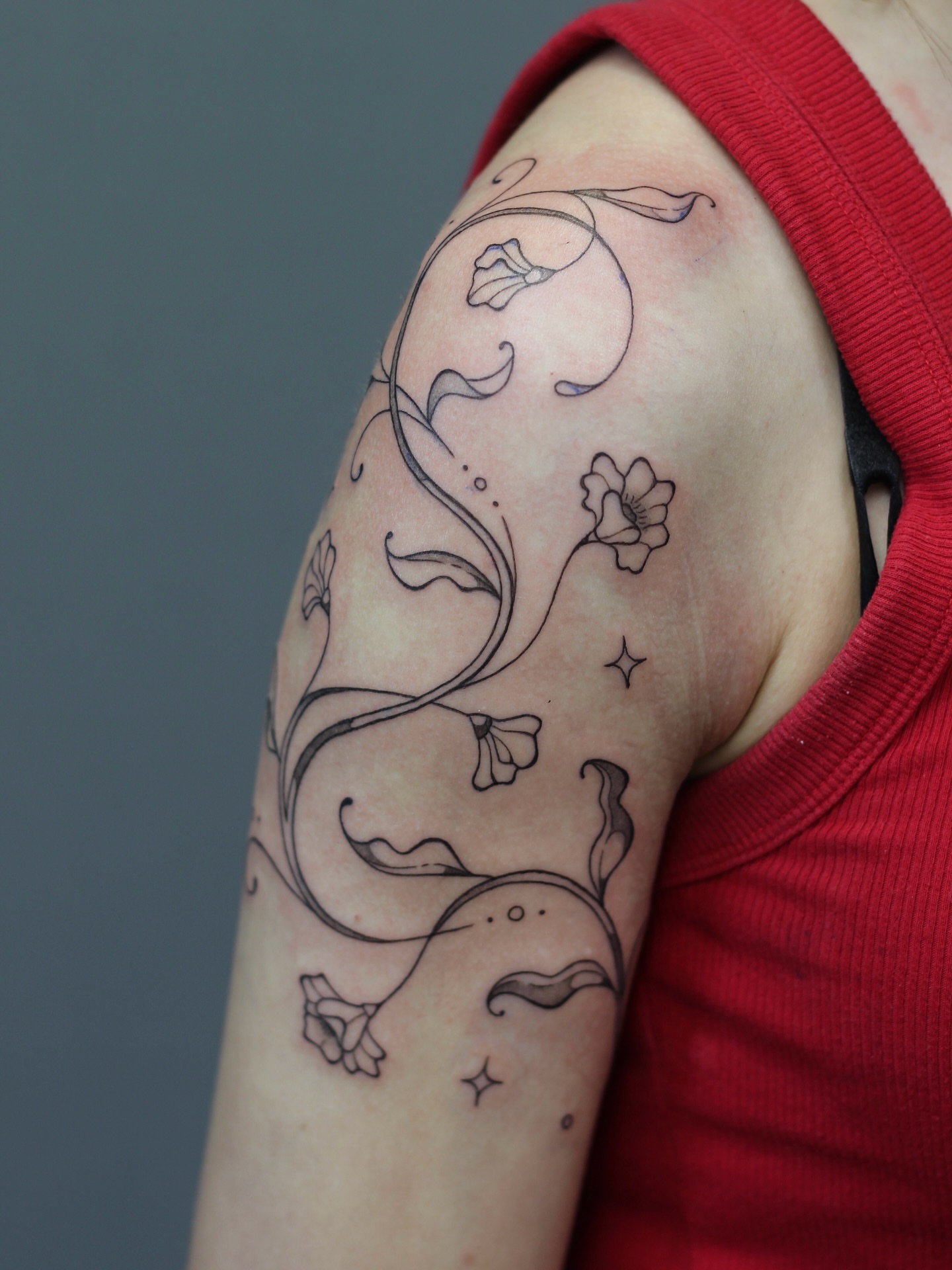 Tattoo by @amandaktattoos — fine_line, ornamental