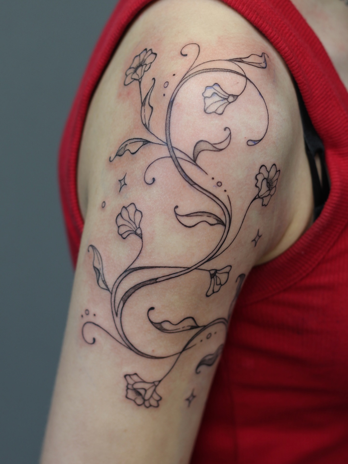 Tattoo by @amandaktattoos — fine_line, ornamental