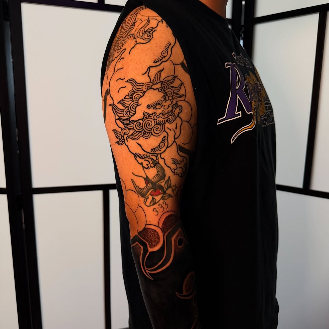 Tattoo by @rui_tattoos — japanese_irezumi, blackwork