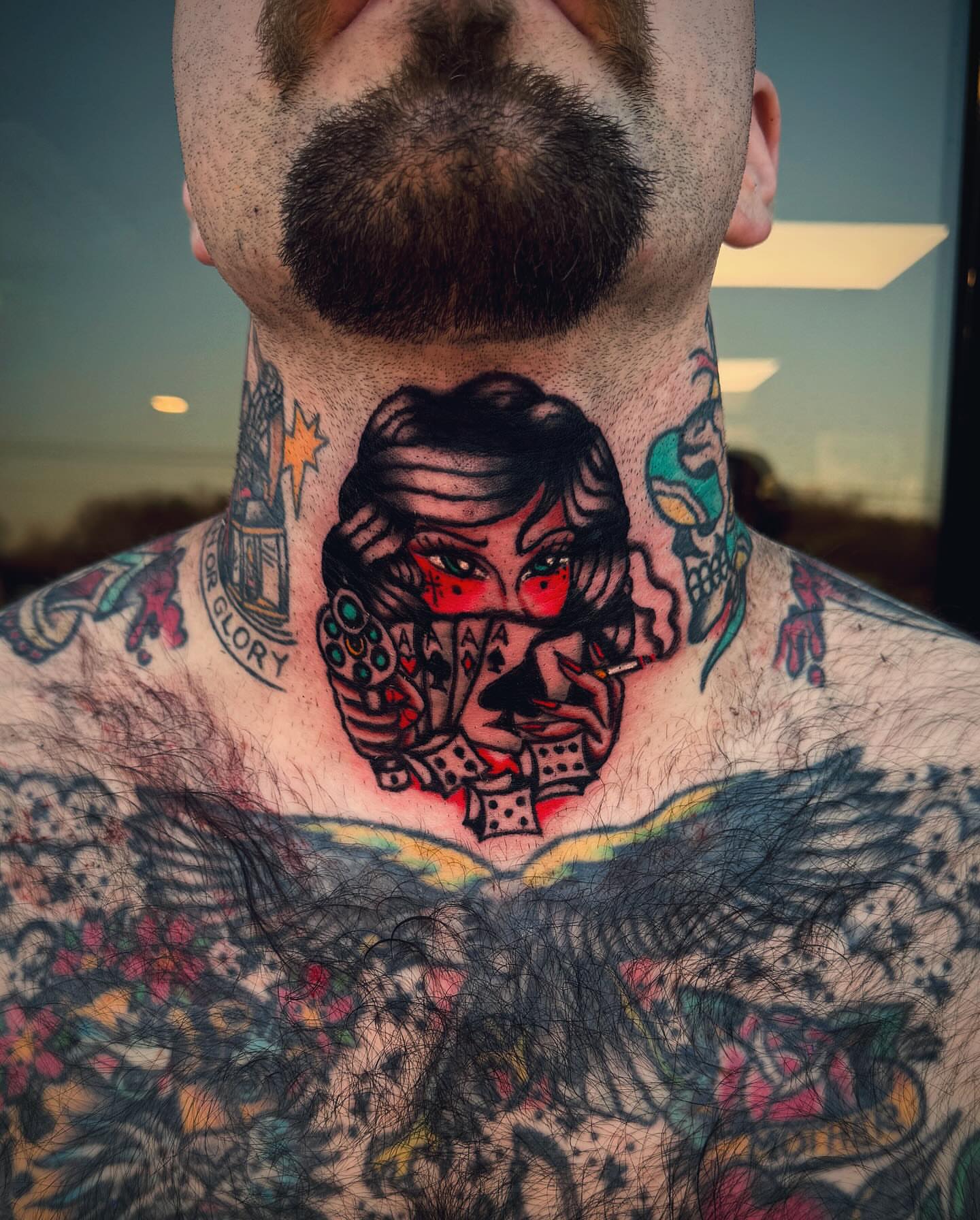 Tattoo by @alexjoelletattooer — american_traditional, realism