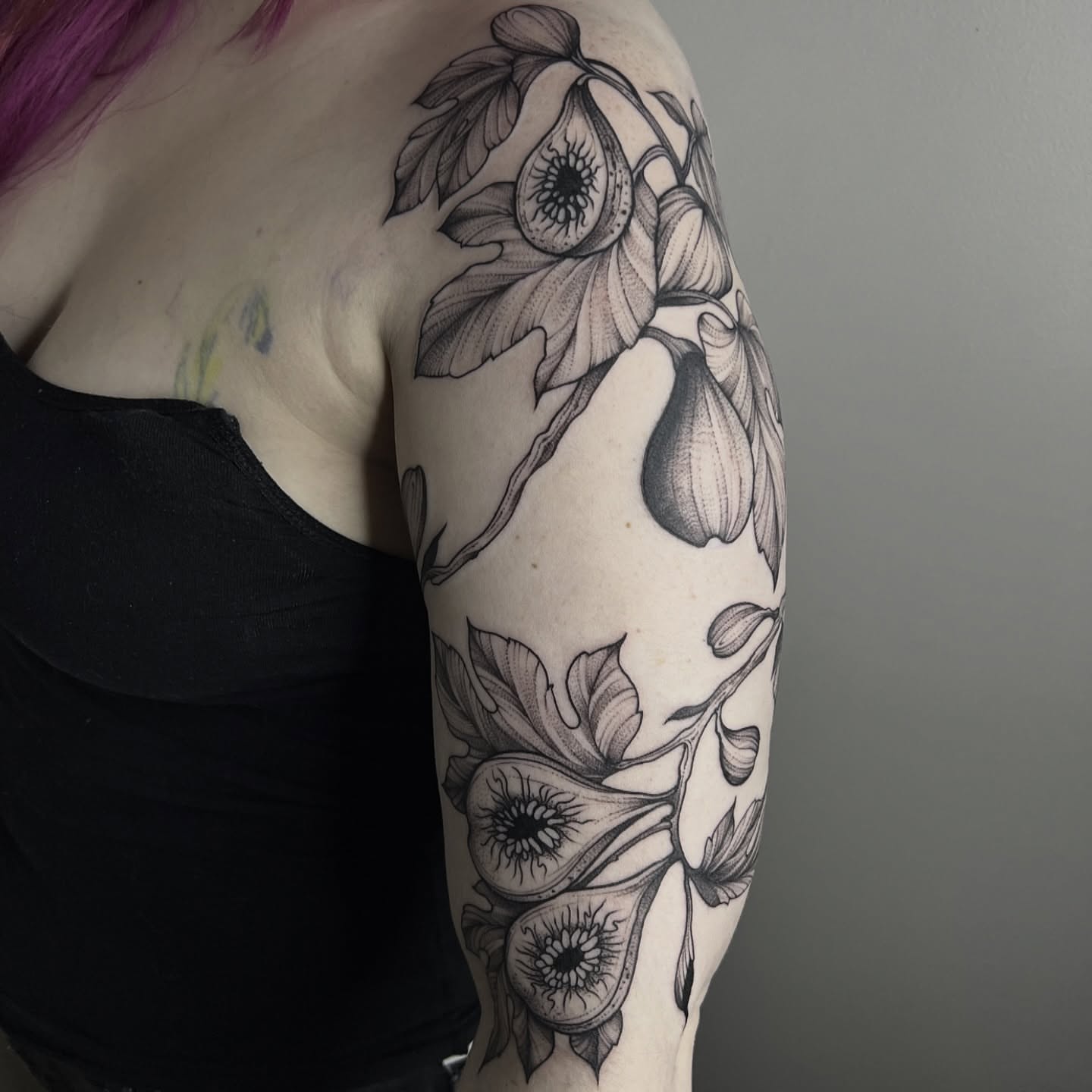 Tattoo by @finelineperception — black_and_grey, realism