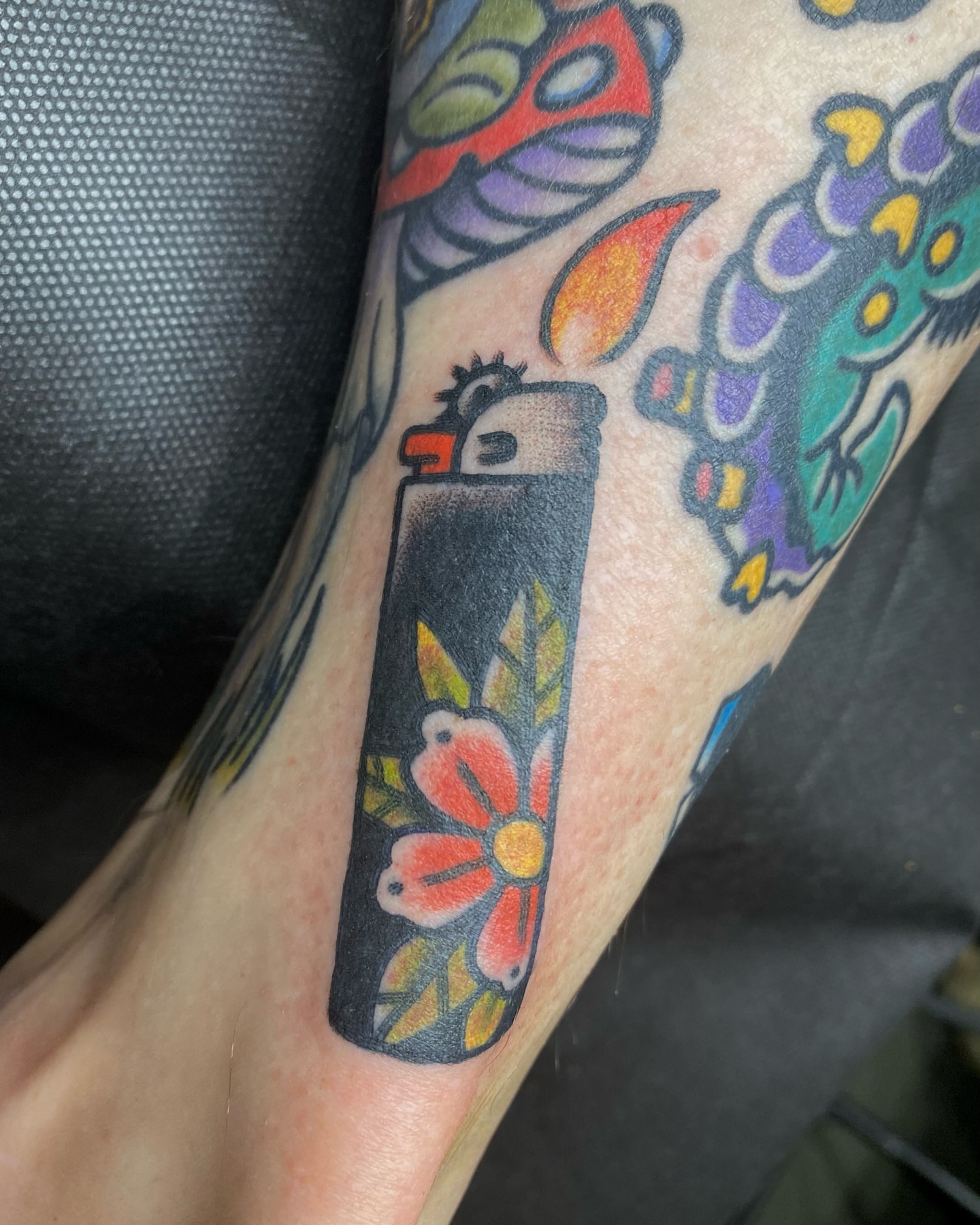 Tattoo by @sarahstabbies — american_traditional