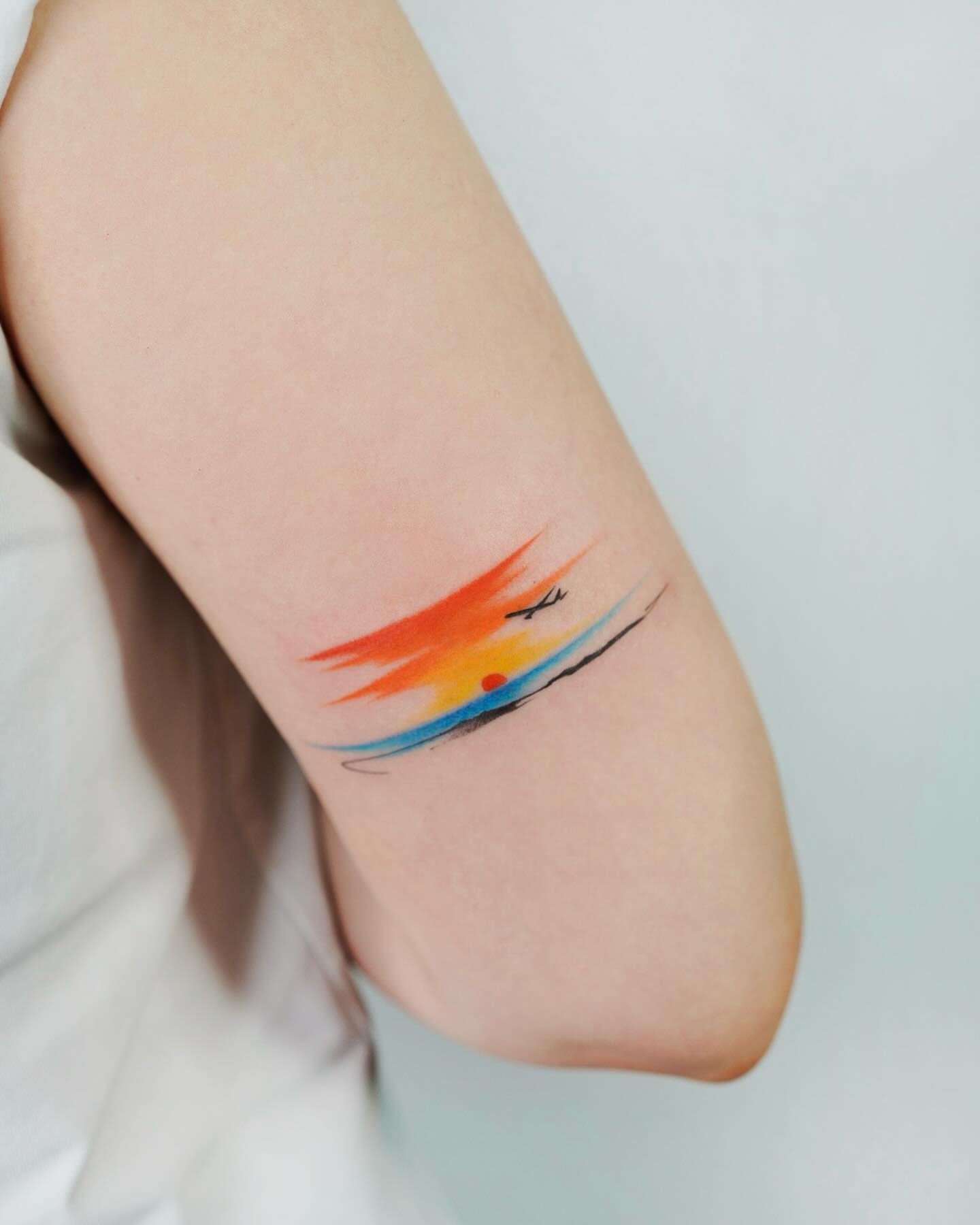 Tattoo by @tattooist_today_do — watercolor