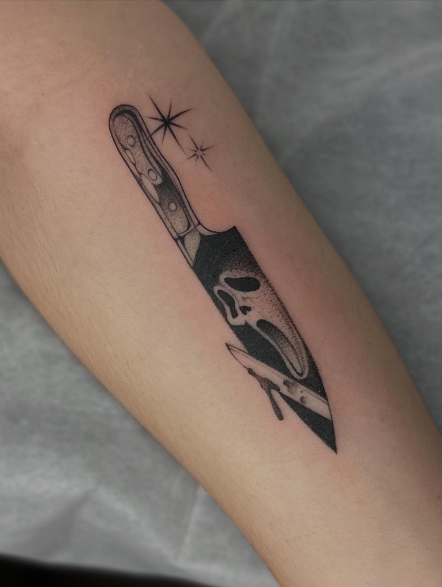 Tattoo by @maggieangulotattoo — black_and_grey