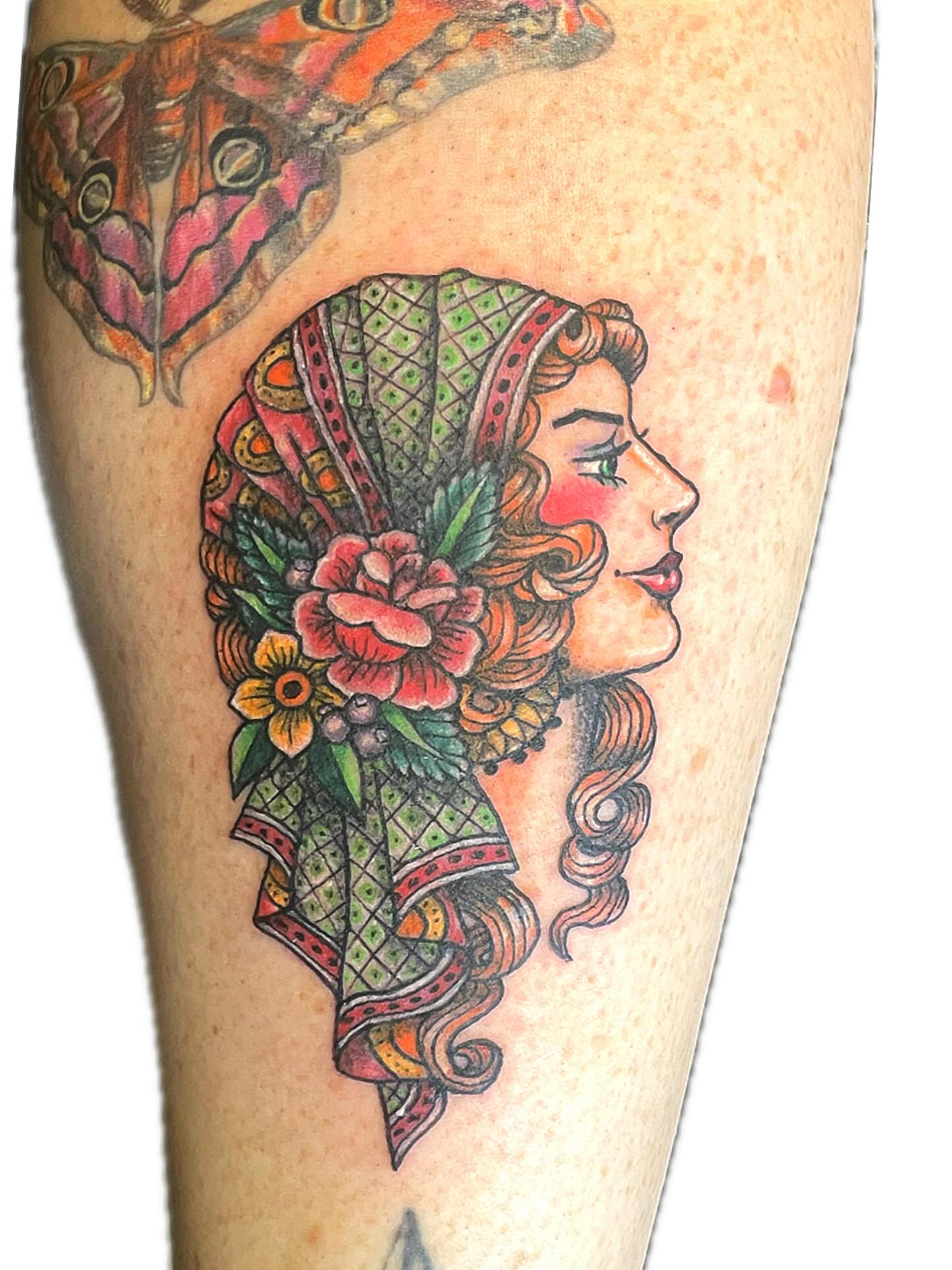 Tattoo by @mstarkweatherart — american_traditional, new_school