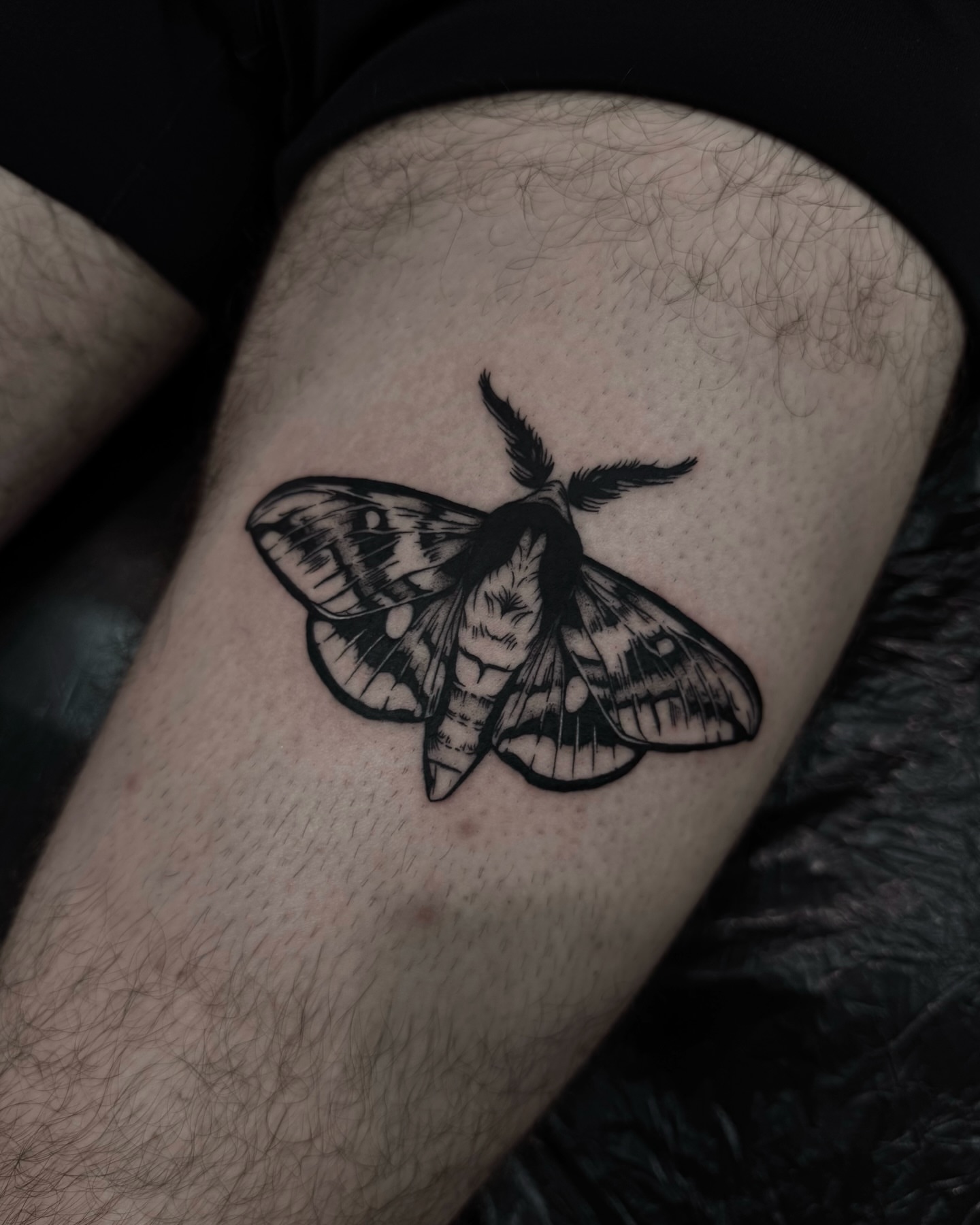 Tattoo by @vamos_tat — black_and_grey