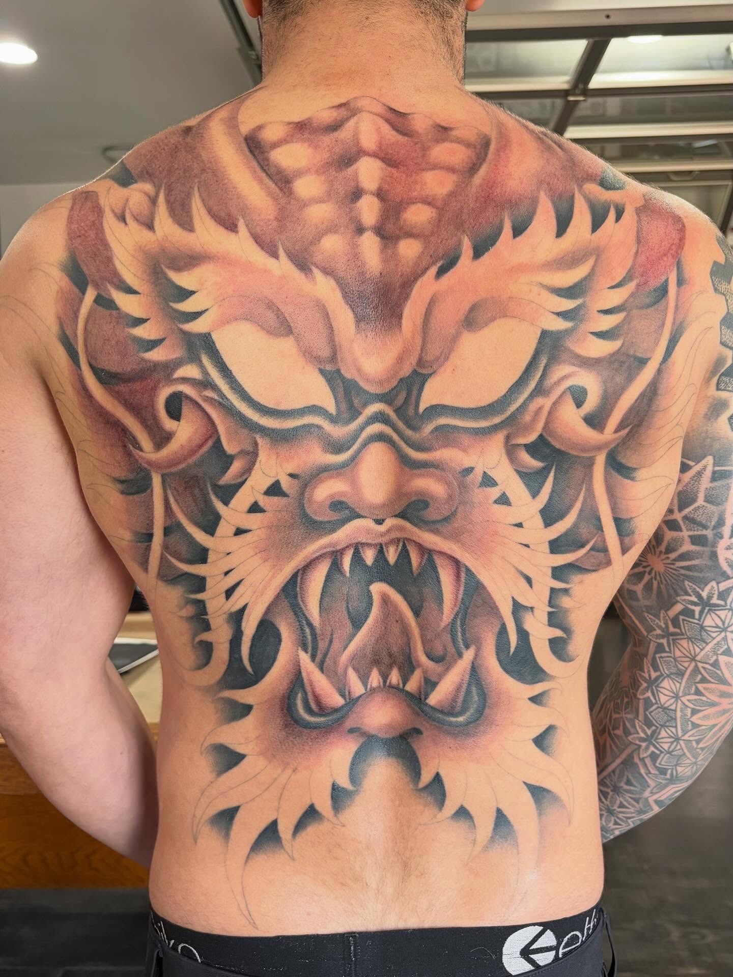 Tattoo by @elmertattoos — japanese_irezumi