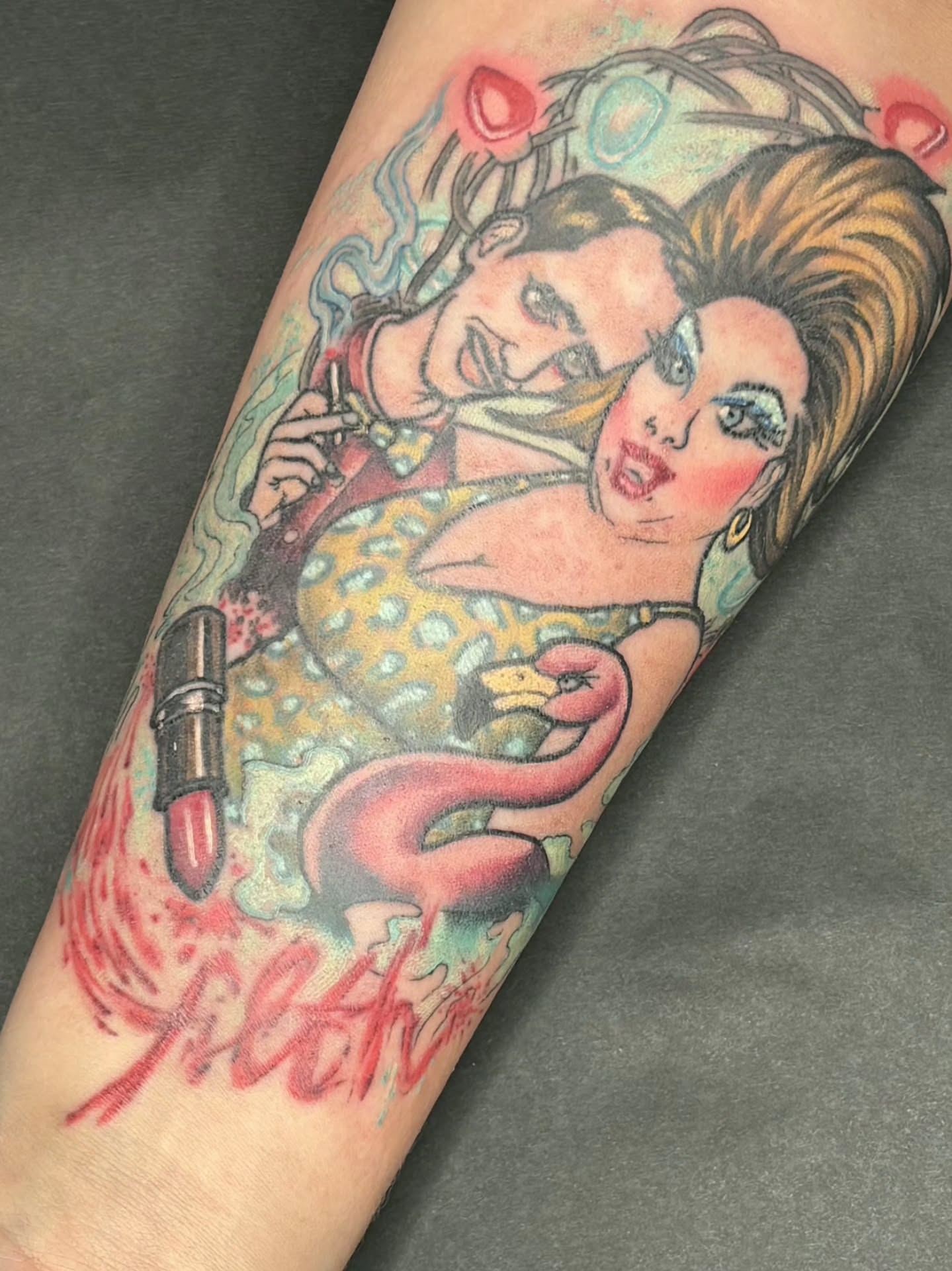 Tattoo by @inkbyrobyn — american_traditional, illustrative