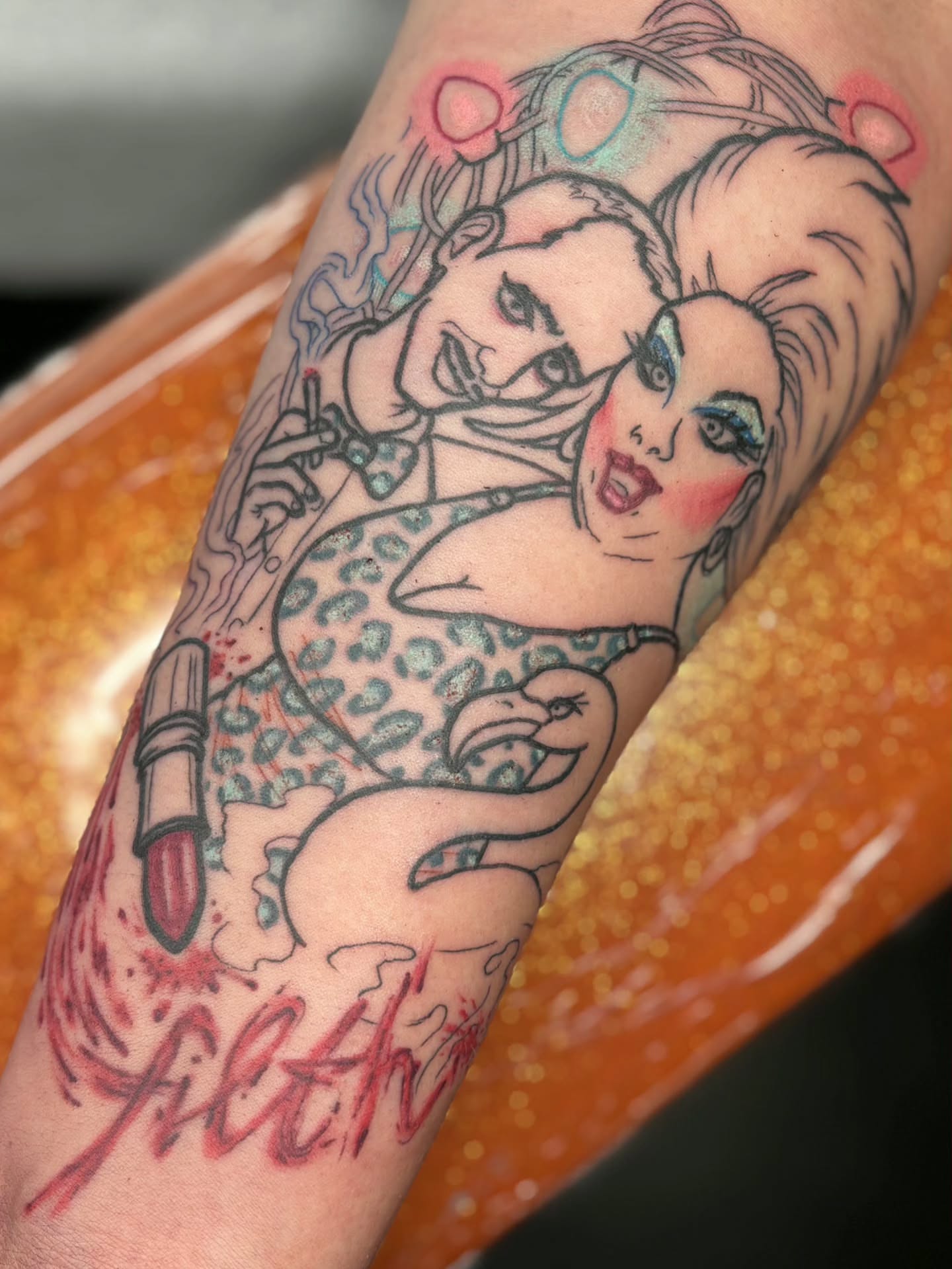 Tattoo by @inkbyrobyn — new_school, illustrative