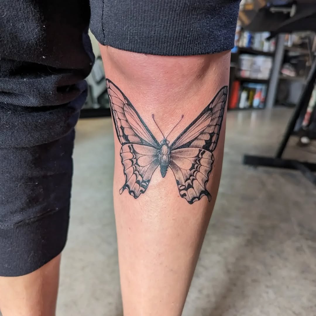 Tattoo by @heathstudiosandtattoo — realism, black_and_grey