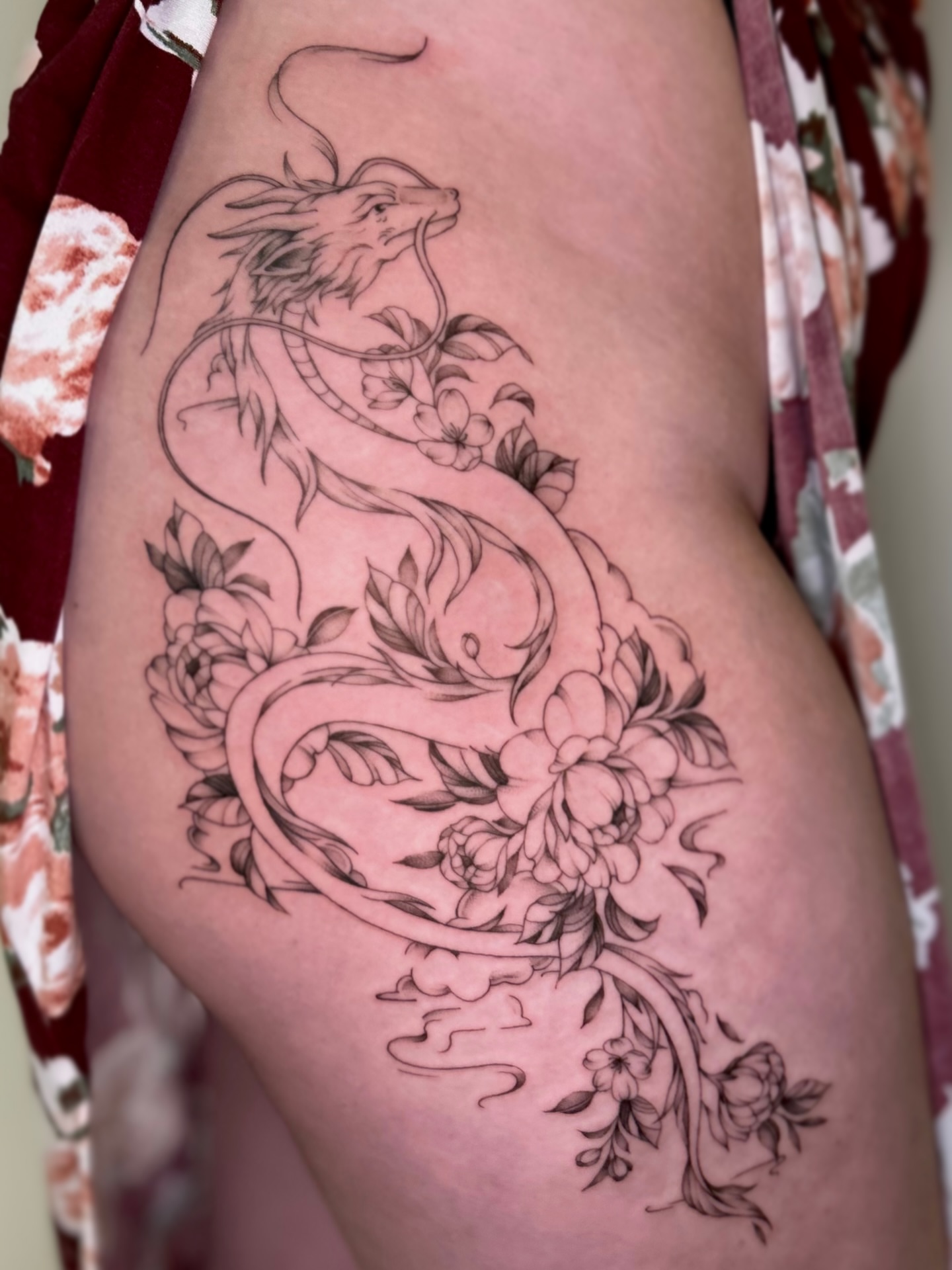Tattoo by @bycristaliana — black_and_grey