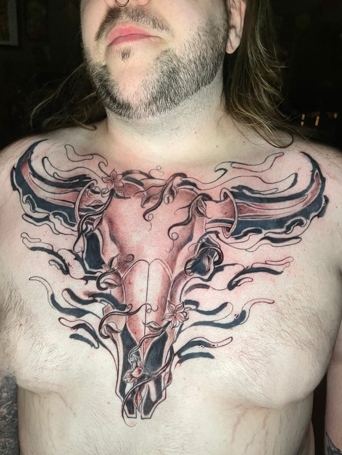 Tattoo by @space.paranoid — american_traditional, black_and_grey