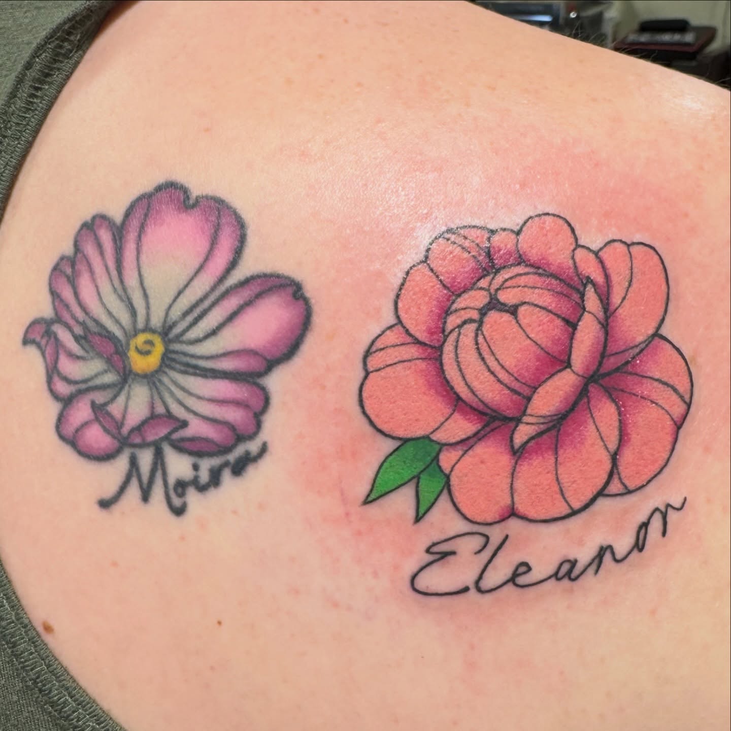 Tattoo by @sonderstattoos — dotwork