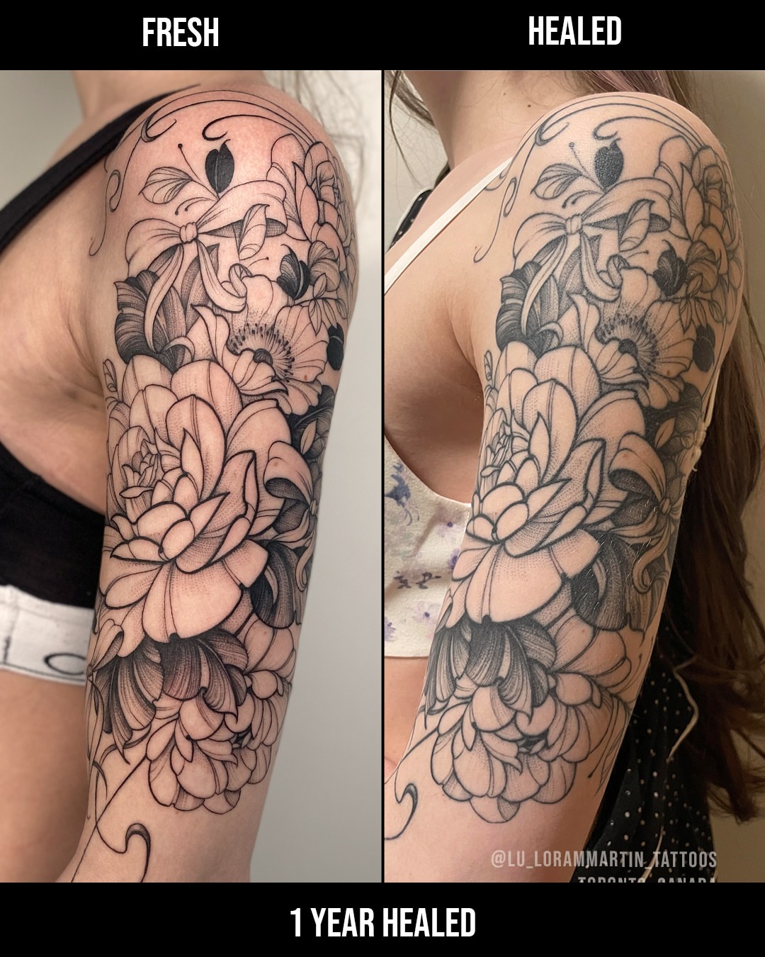 Tattoo by @lu_lorammartin_tattoos — black_and_grey