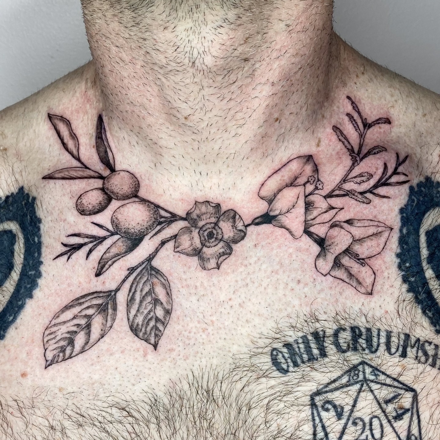 Tattoo by @axelhoney — black_and_grey