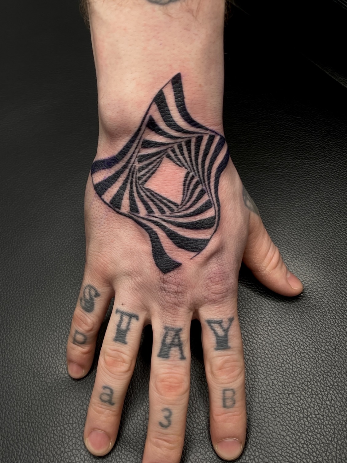 Tattoo by @kathrills — geometric