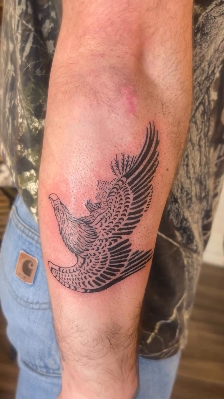 Tattoo by @inkbygwen β black_and_grey, dotwork