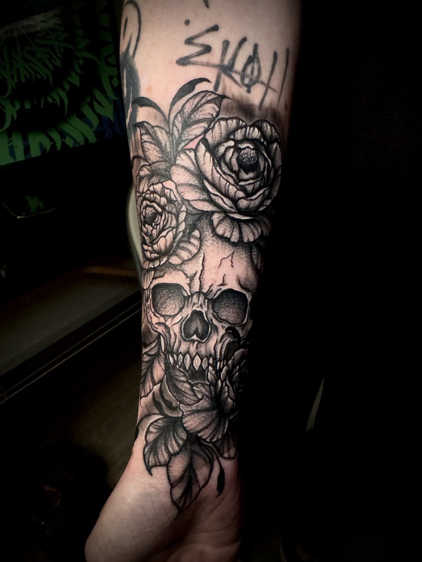 Tattoo by @blvckheart_ink — black_and_grey, realism