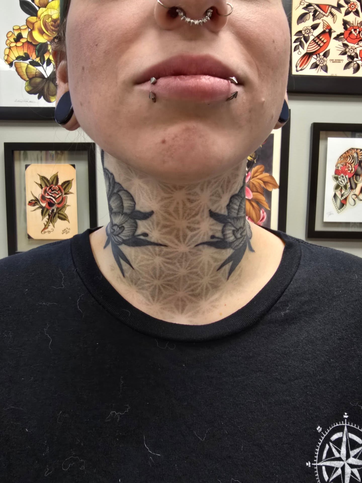 Tattoo by @meckborg โ geometric