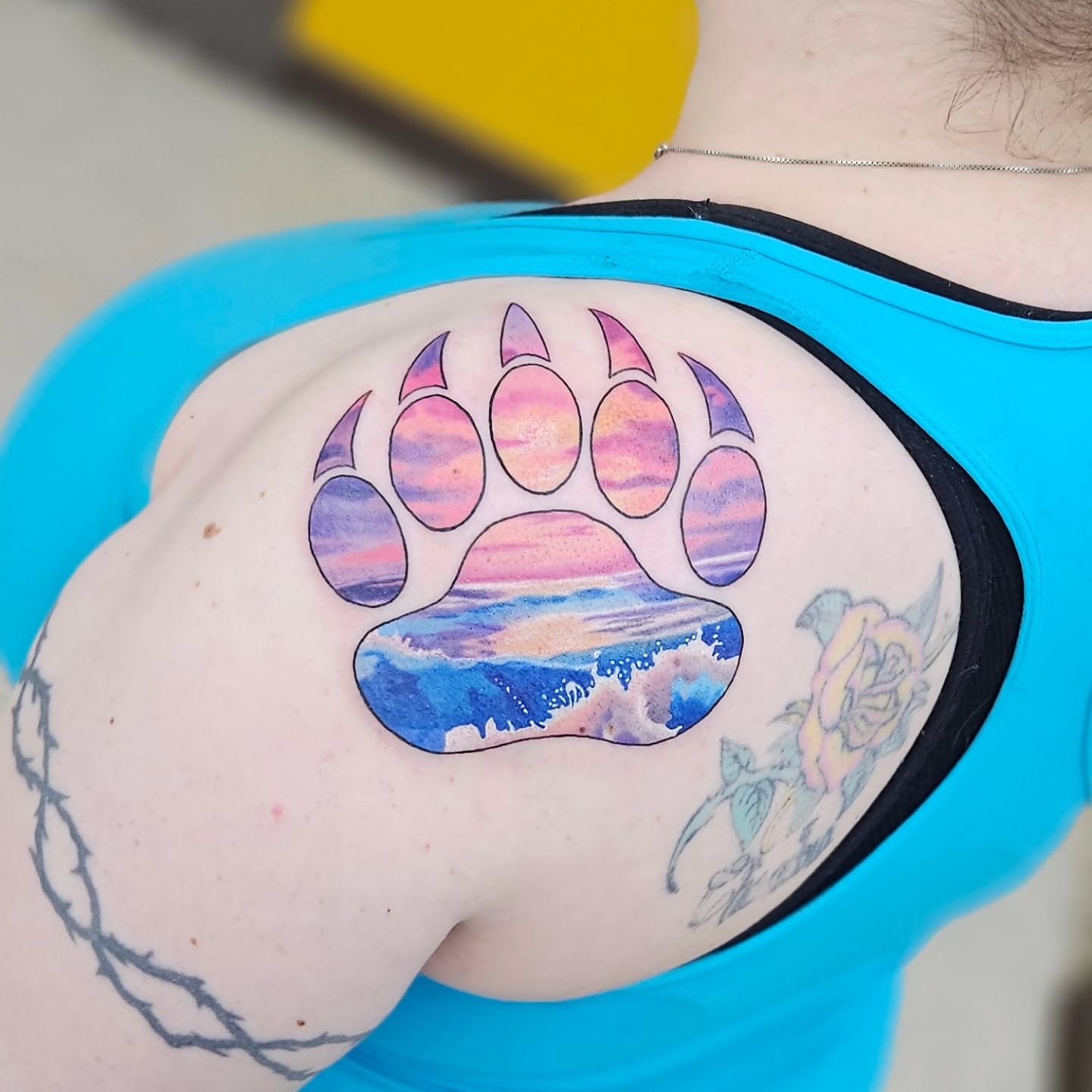 Tattoo by @jordanna_pearl — dotwork