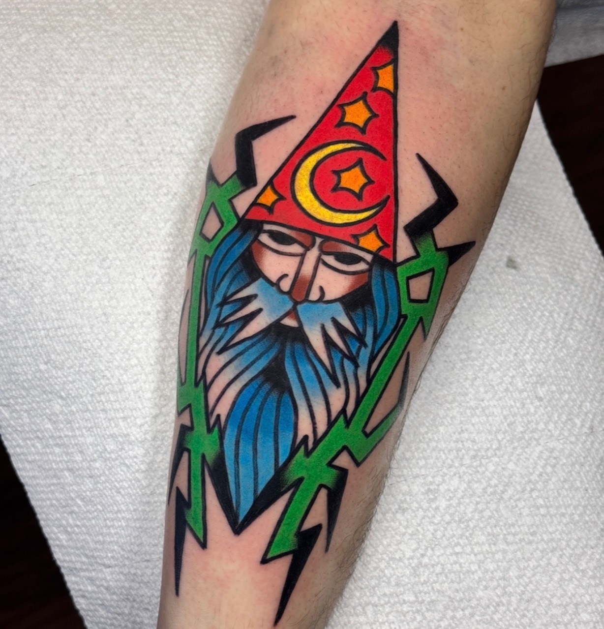 Tattoo by @jessbakertattoo — geometric
