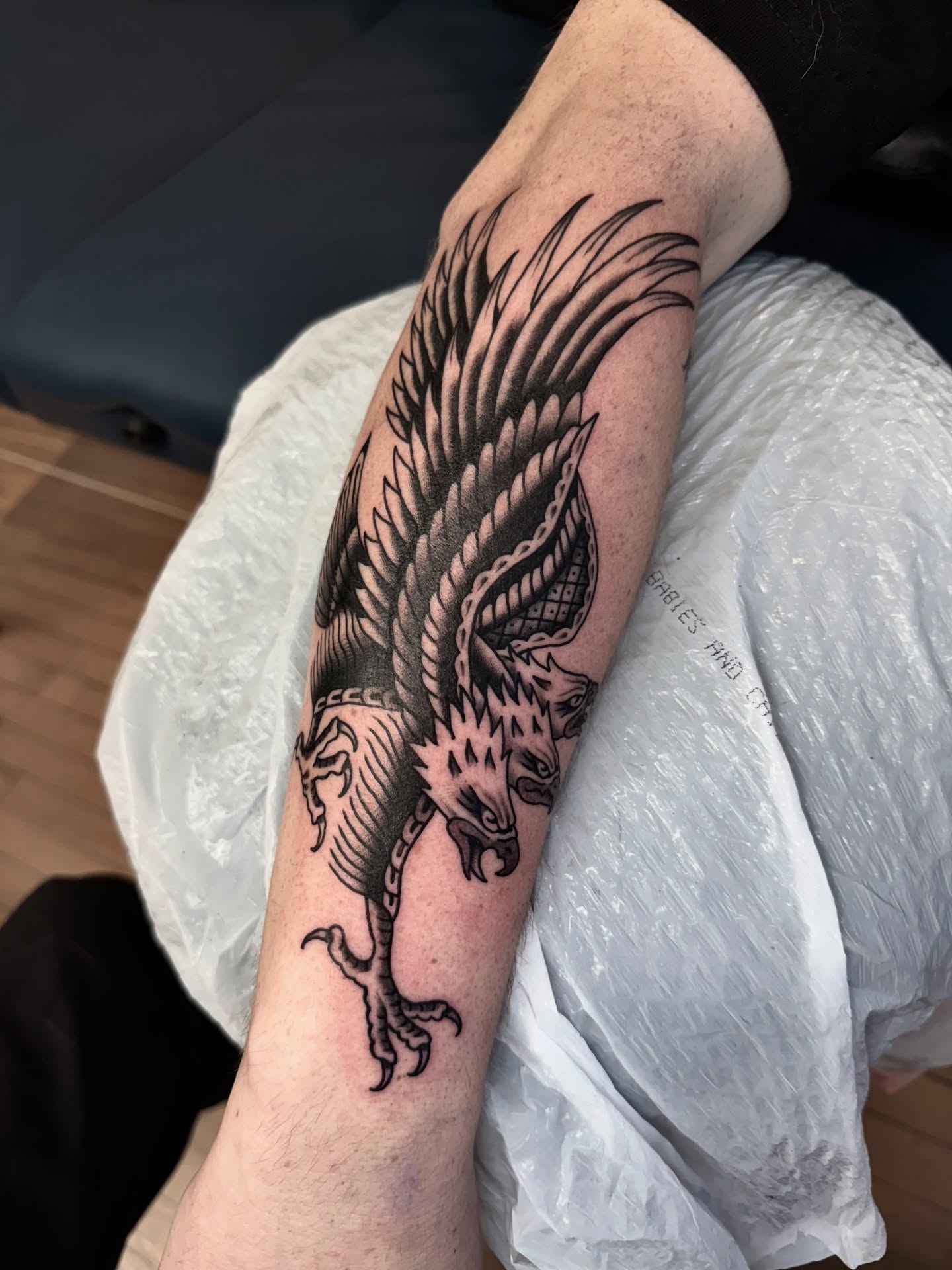 Tattoo by @jacobjamesk — black_and_grey