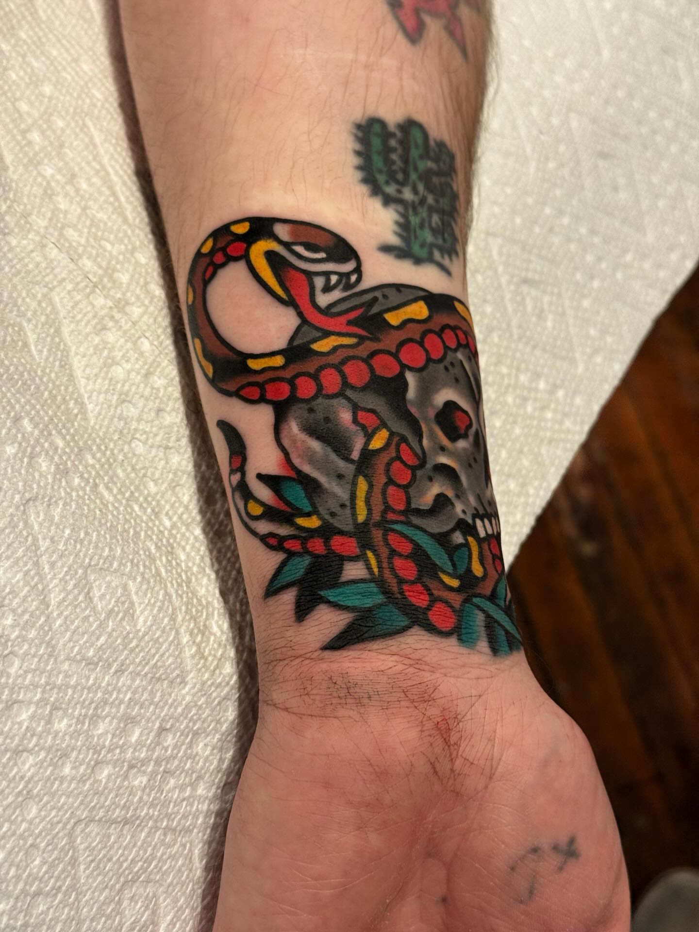 Tattoo by @tat2brain — american_traditional