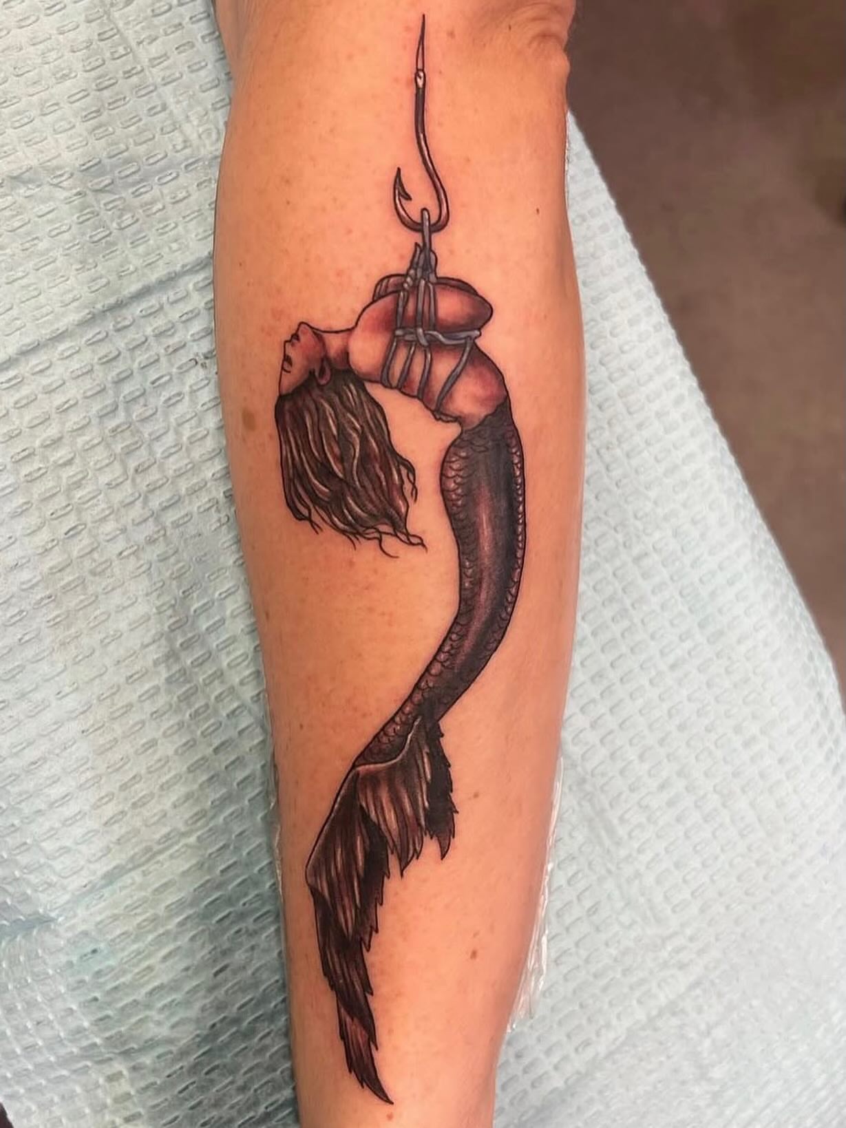 Tattoo by @tattoosbyteri — black_and_grey