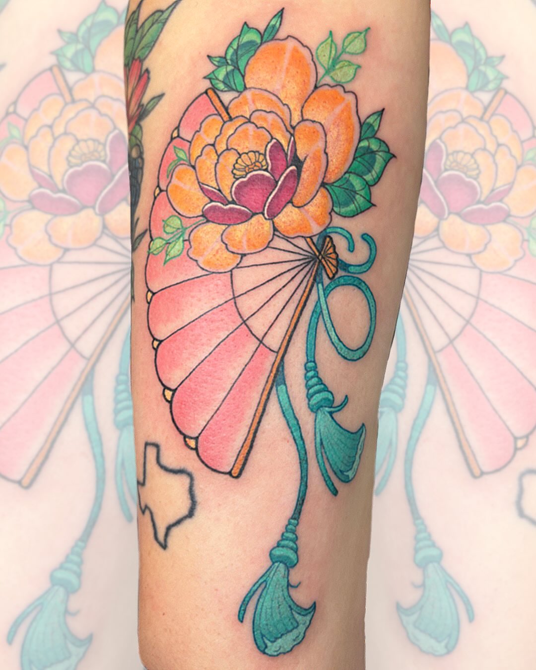Tattoo by @skaikattcxart — american_traditional, new_school