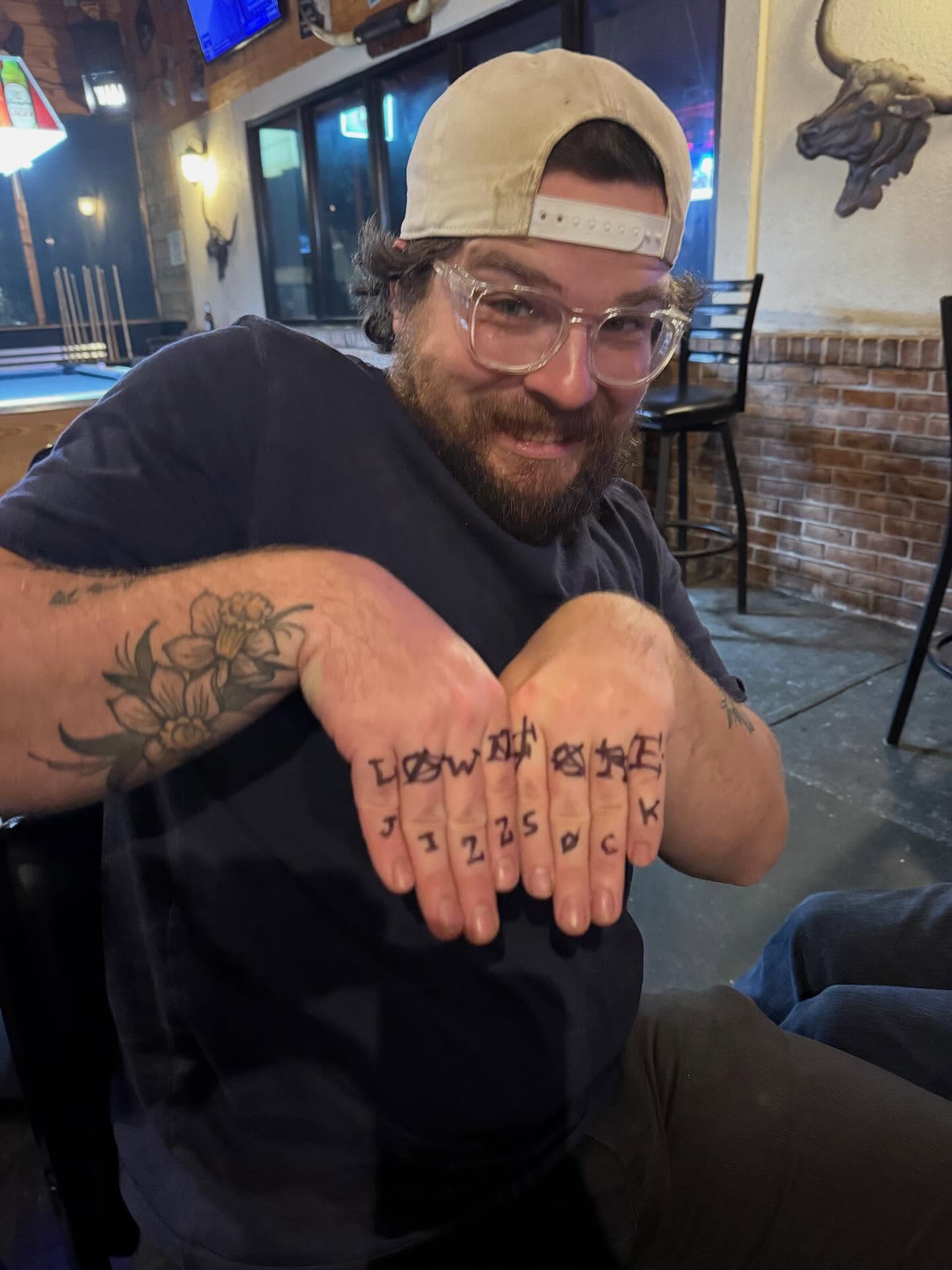 Tattoo by @trashcattattoos — lettering_script