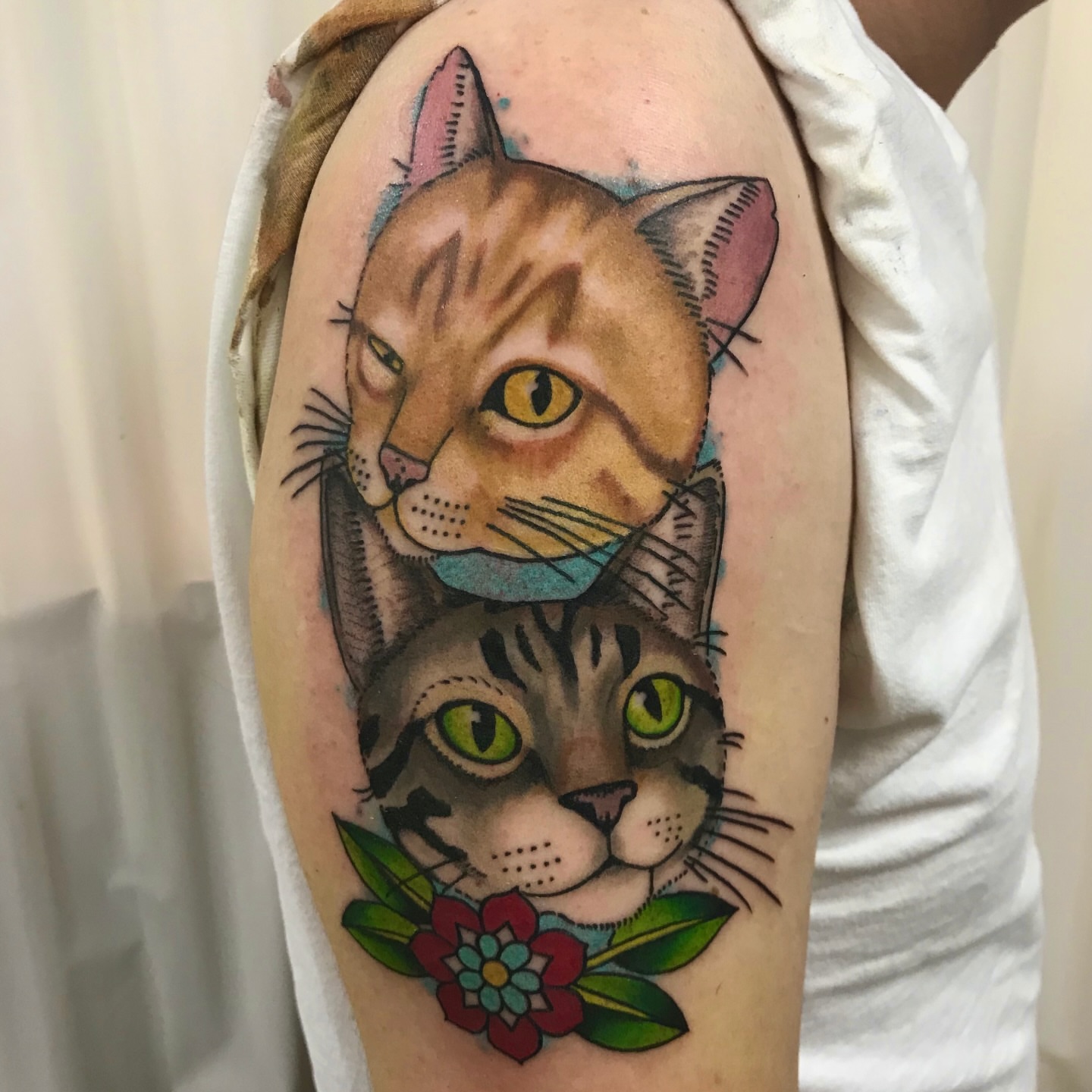 Tattoo by @jordaneppersonart — realism, watercolor
