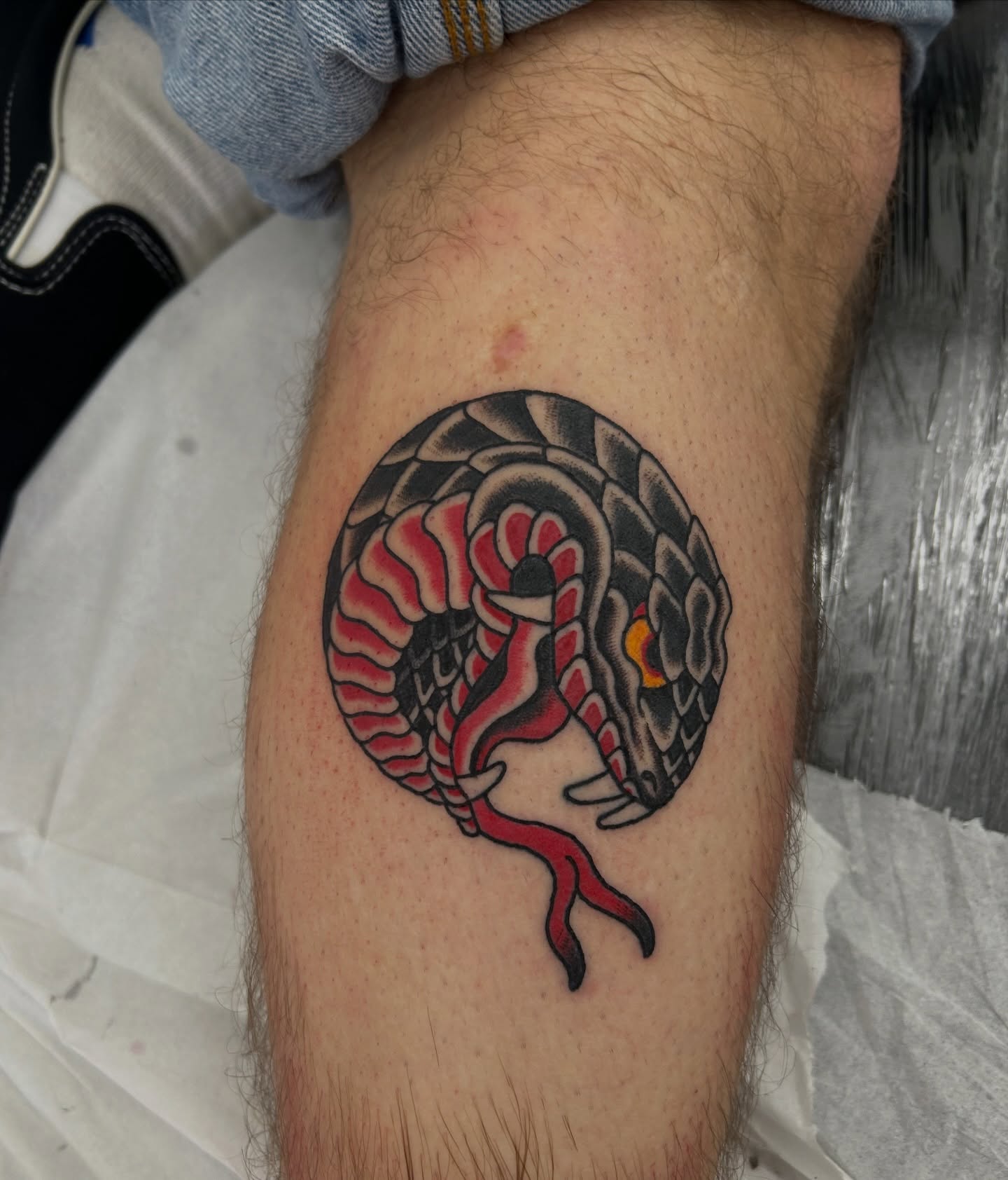 Tattoo by @barneycolestattoo — american_traditional