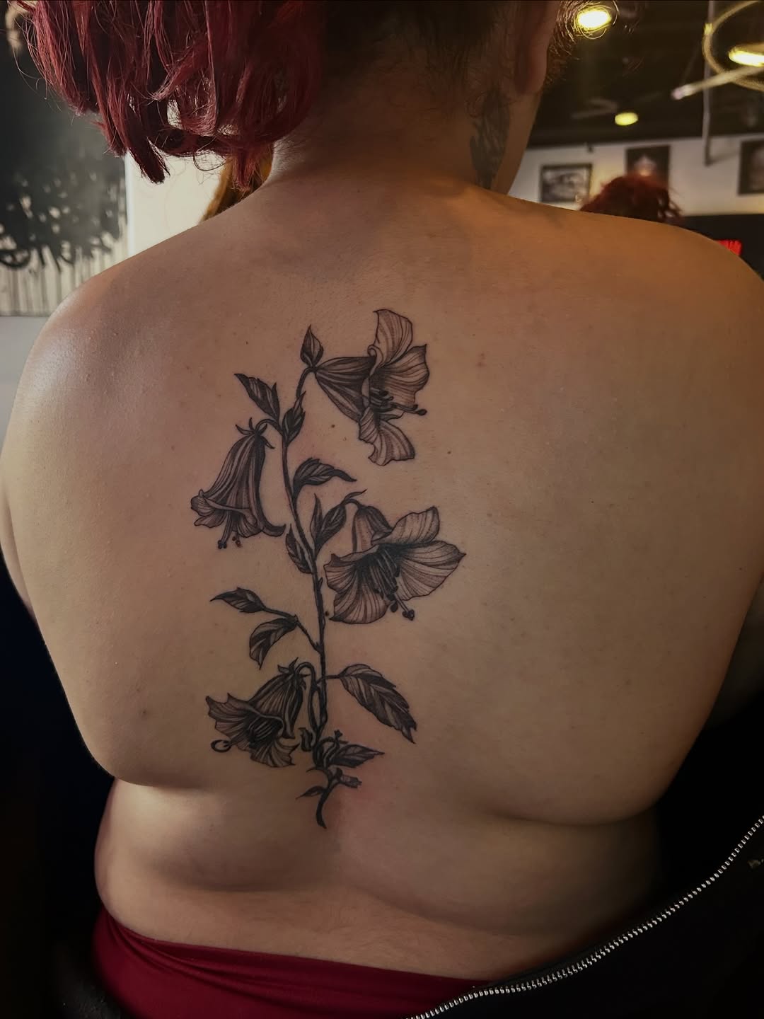 Tattoo by @cherrrywavees — fine_line, black_and_grey