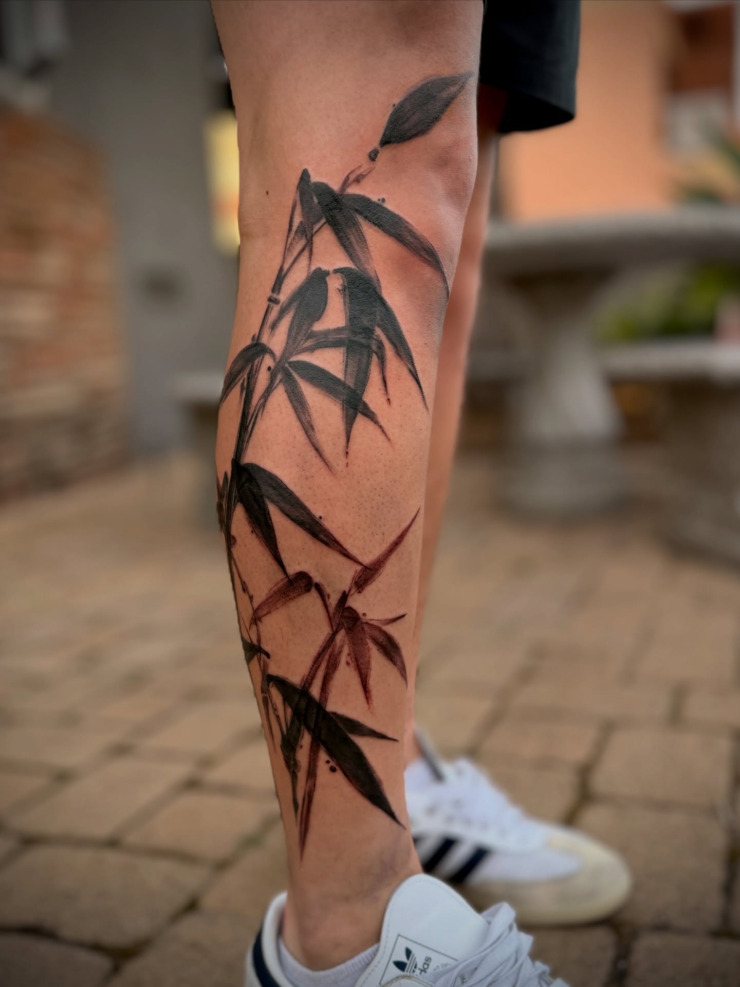 Tattoo by @morgan_tattoos — black_and_grey