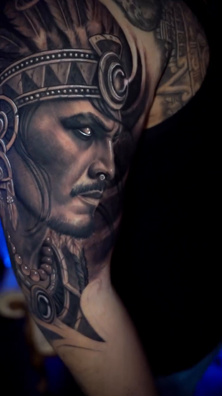 Tattoo by @creast4422 — realism, black_and_grey