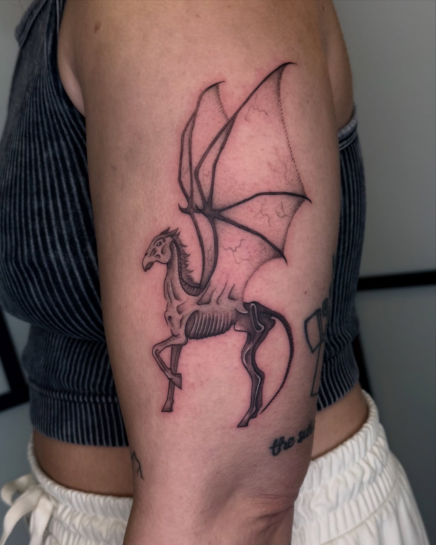 Tattoo by @puratinta4u — black_and_grey