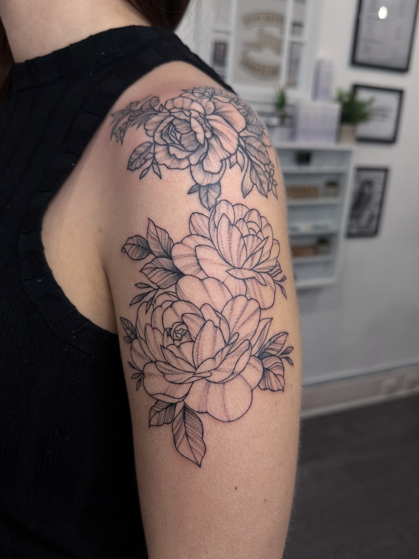 Tattoo by @egorgoltva — black_and_grey