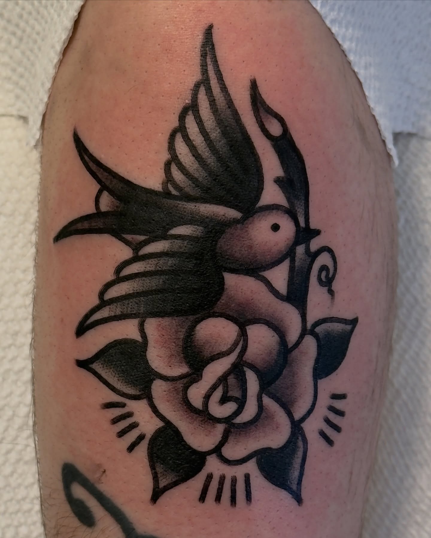 Tattoo by @stclairtattoo — american_traditional, black_and_grey
