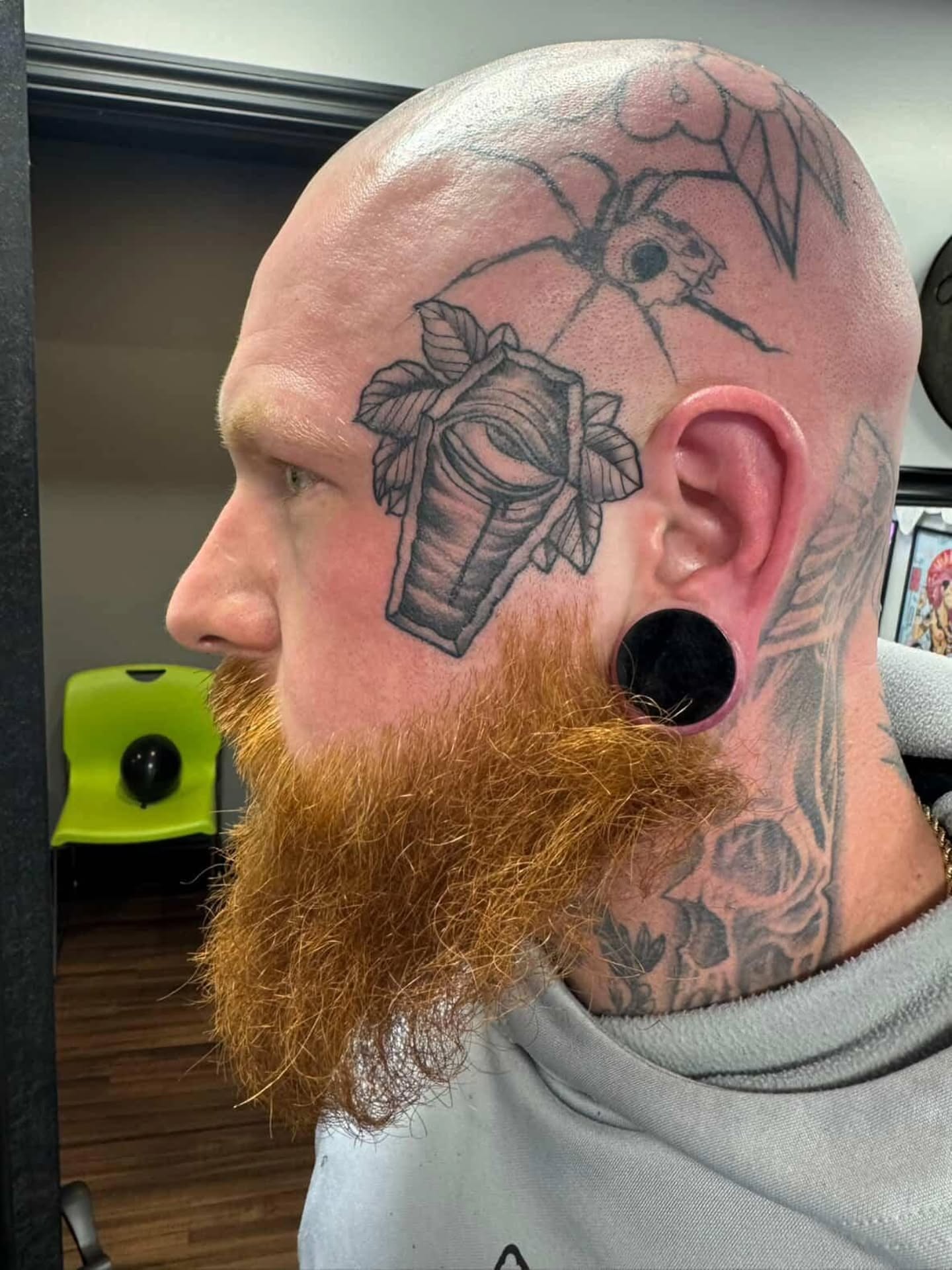 Tattoo by @jeffberm — black_and_grey