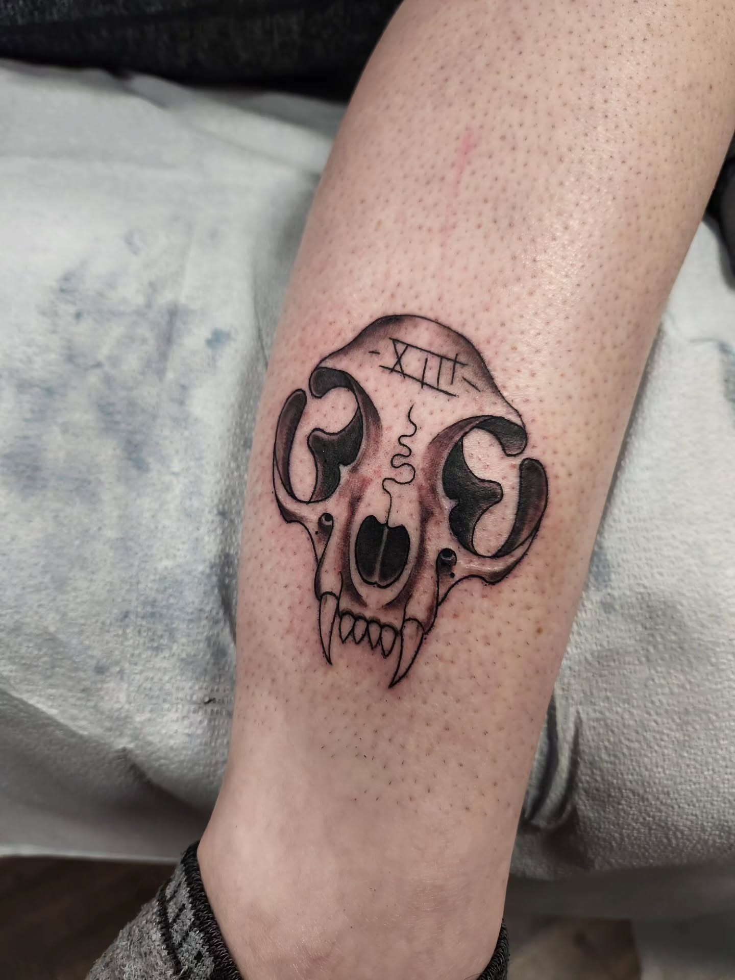 Tattoo by @jeffberm — black_and_grey