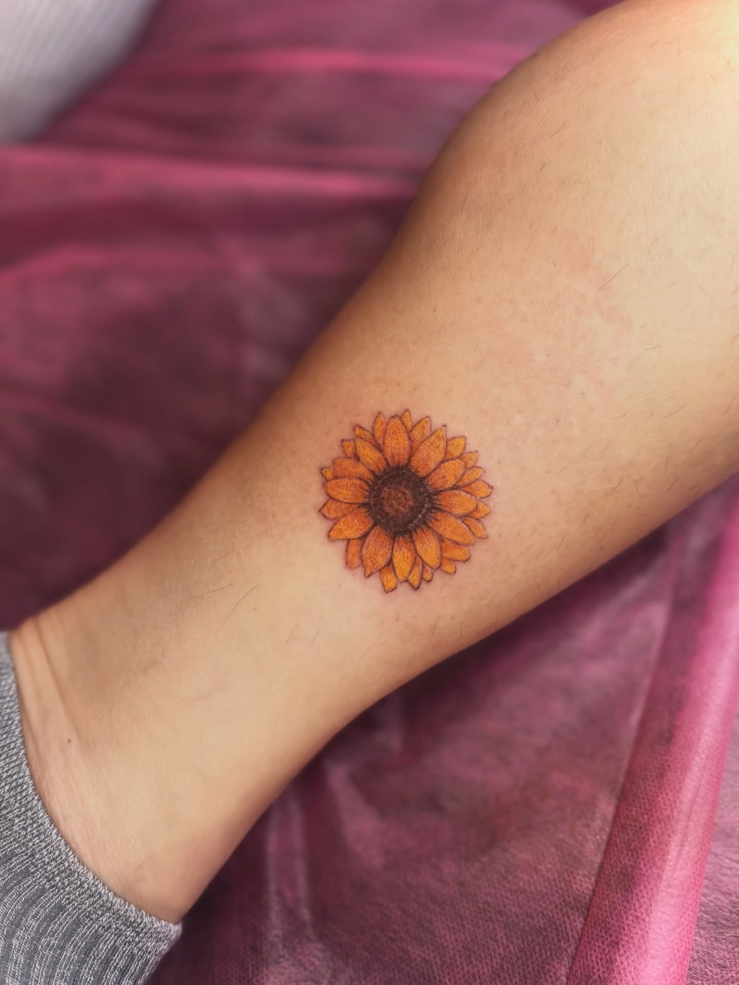 Tattoo by @katelumos — dotwork