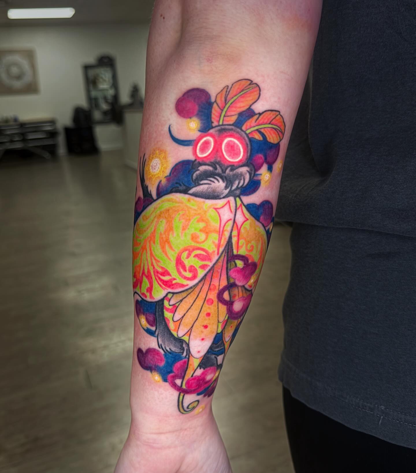 Tattoo by @rockylovetattoos — new_school, illustrative